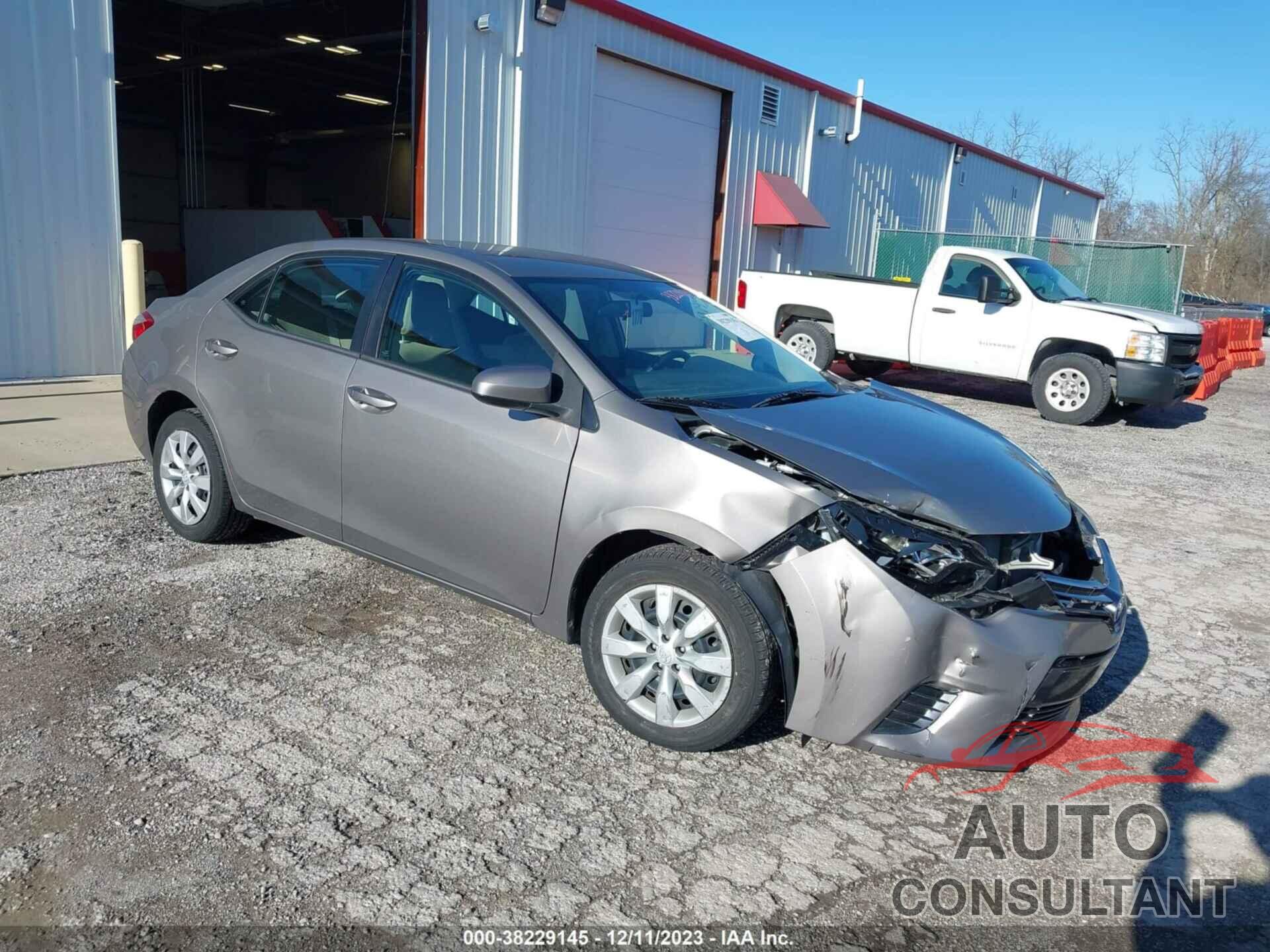 TOYOTA COROLLA 2016 - 2T1BURHE8GC660191