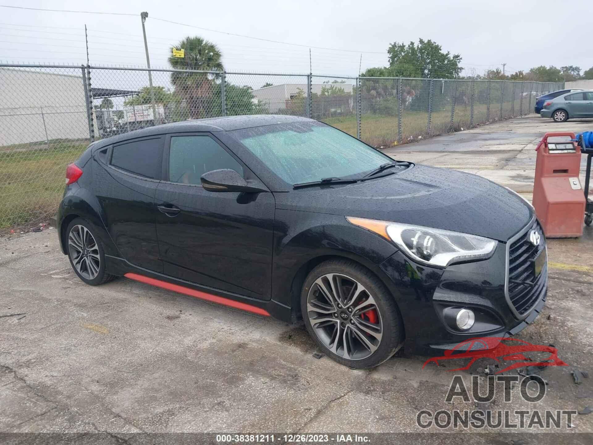 HYUNDAI VELOSTER 2016 - KMHTC6AE2GU249111