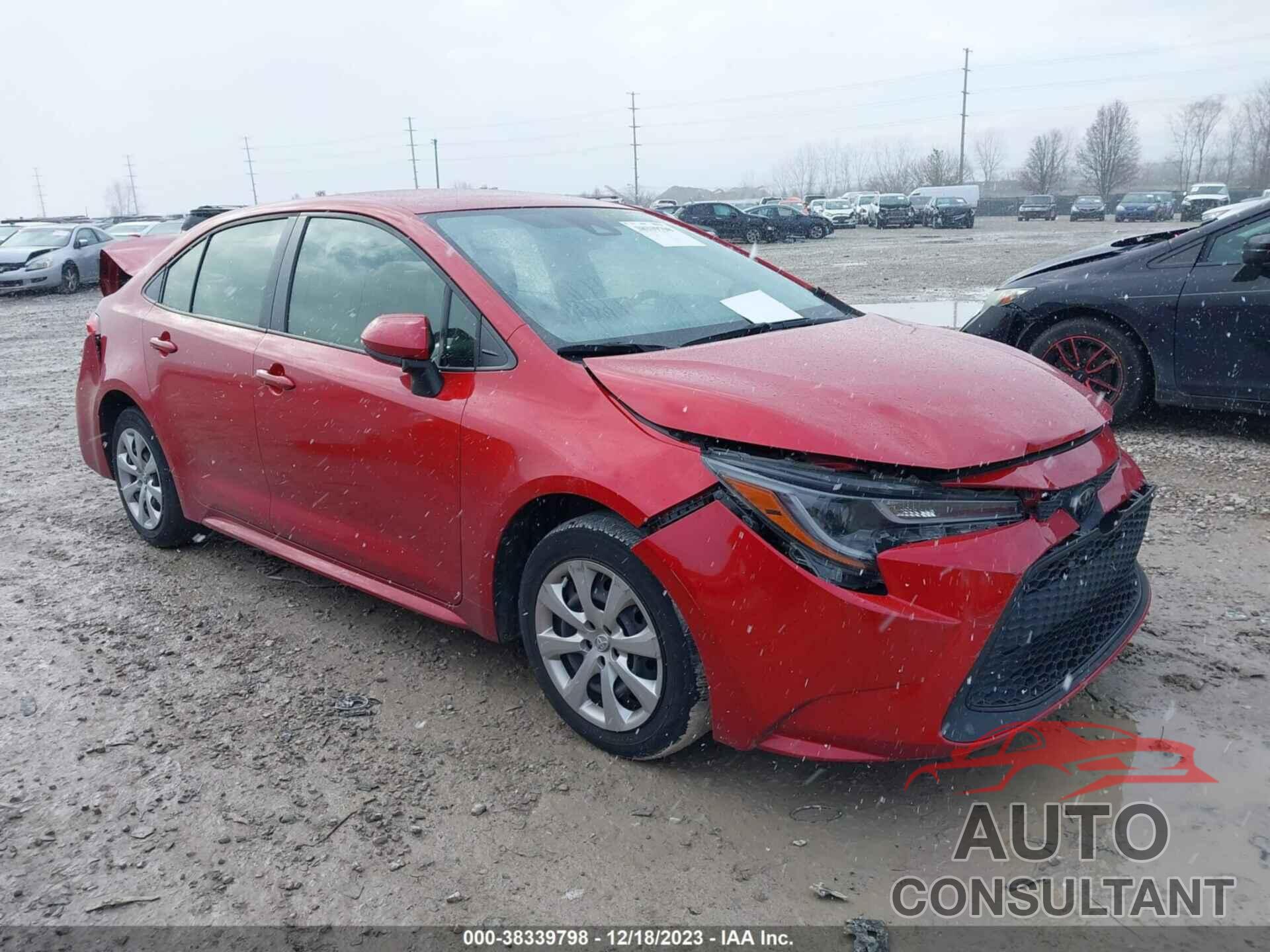 TOYOTA COROLLA 2021 - JTDEPMAE6MJ130951