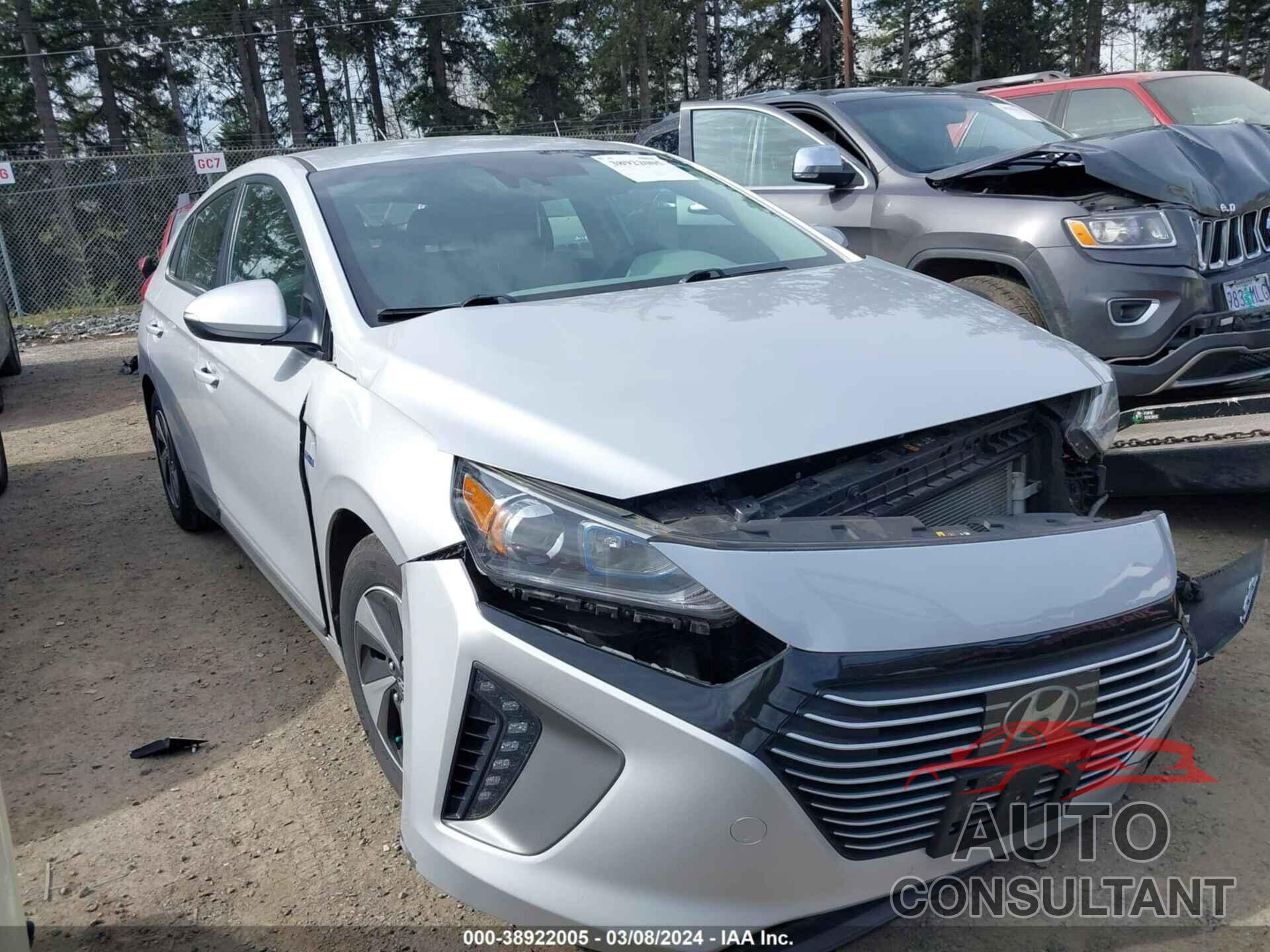 HYUNDAI IONIQ HYBRID 2018 - KMHC75LC6JU071804