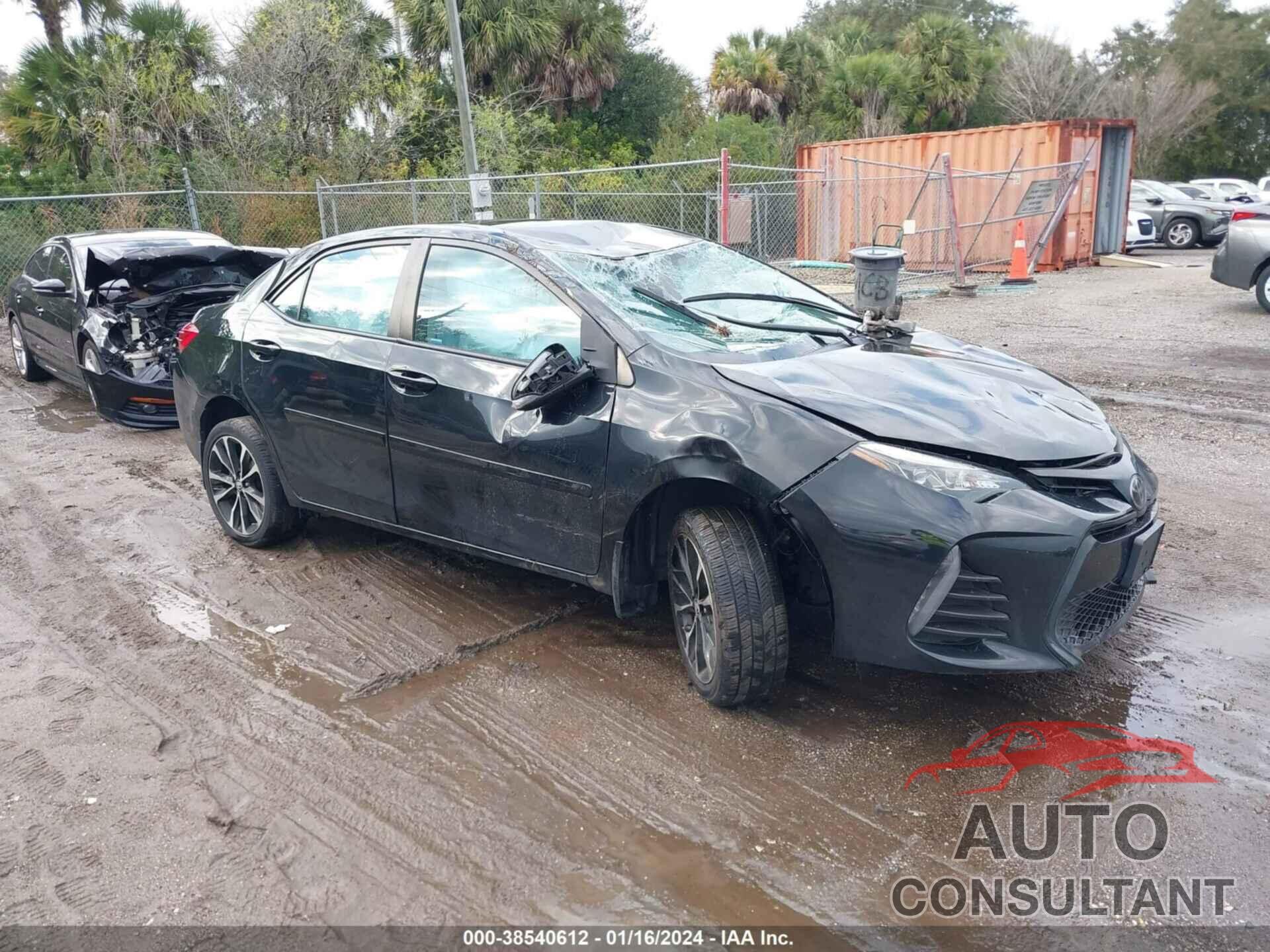 TOYOTA COROLLA 2019 - 2T1BURHEXKC198340