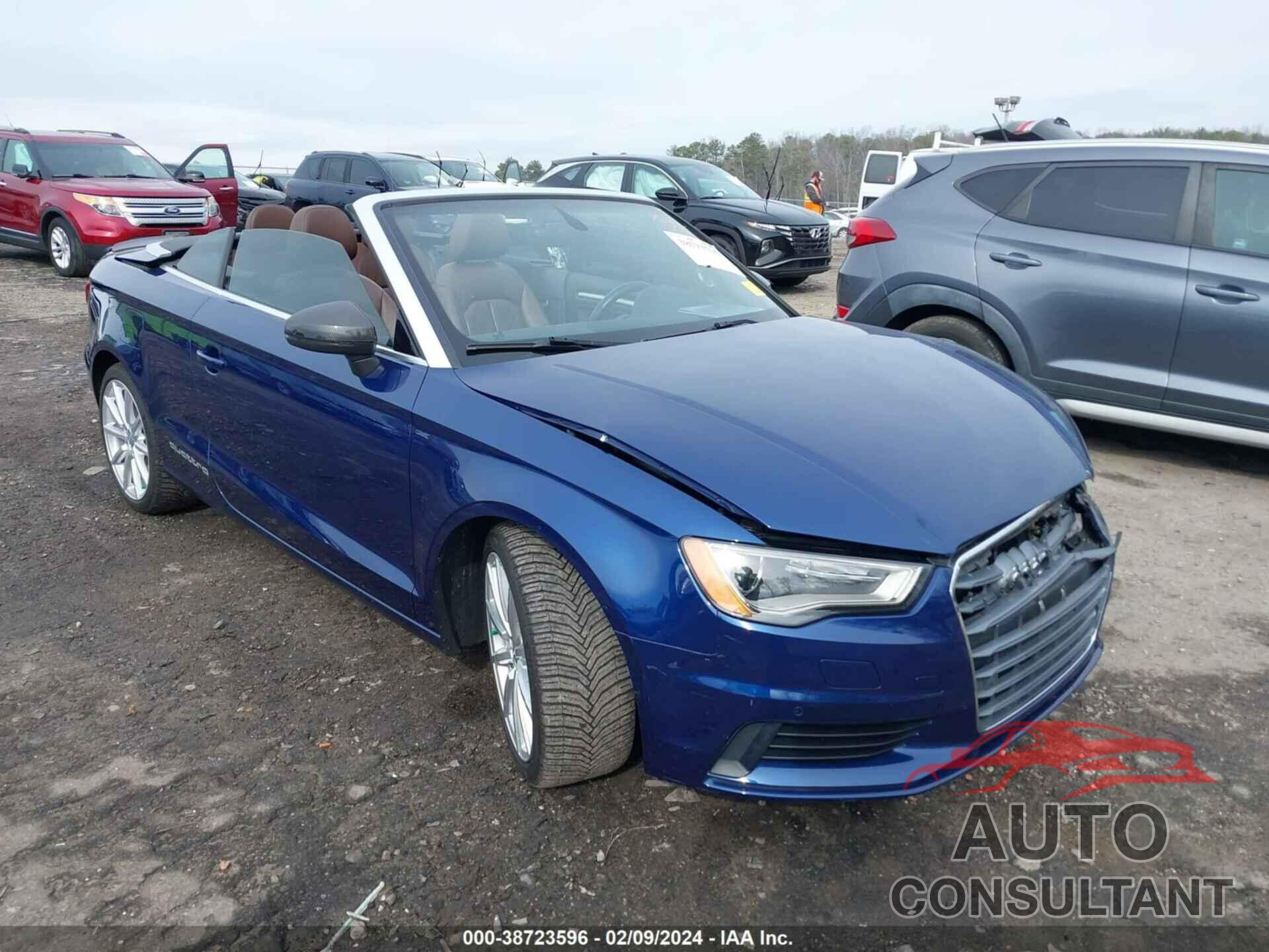 AUDI A3 2016 - WAU78LFF8G1008336