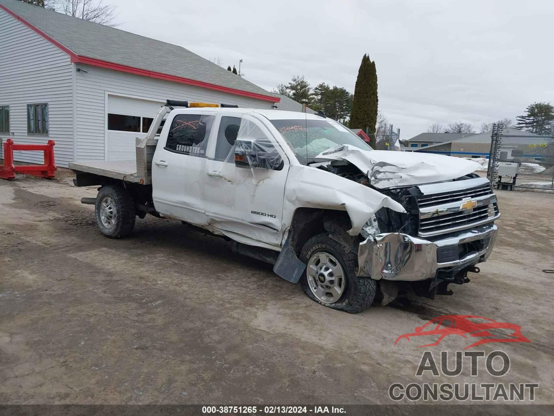 CHEVROLET SILVERADO 2500HD 2016 - 1GC1KVE8XGF230789