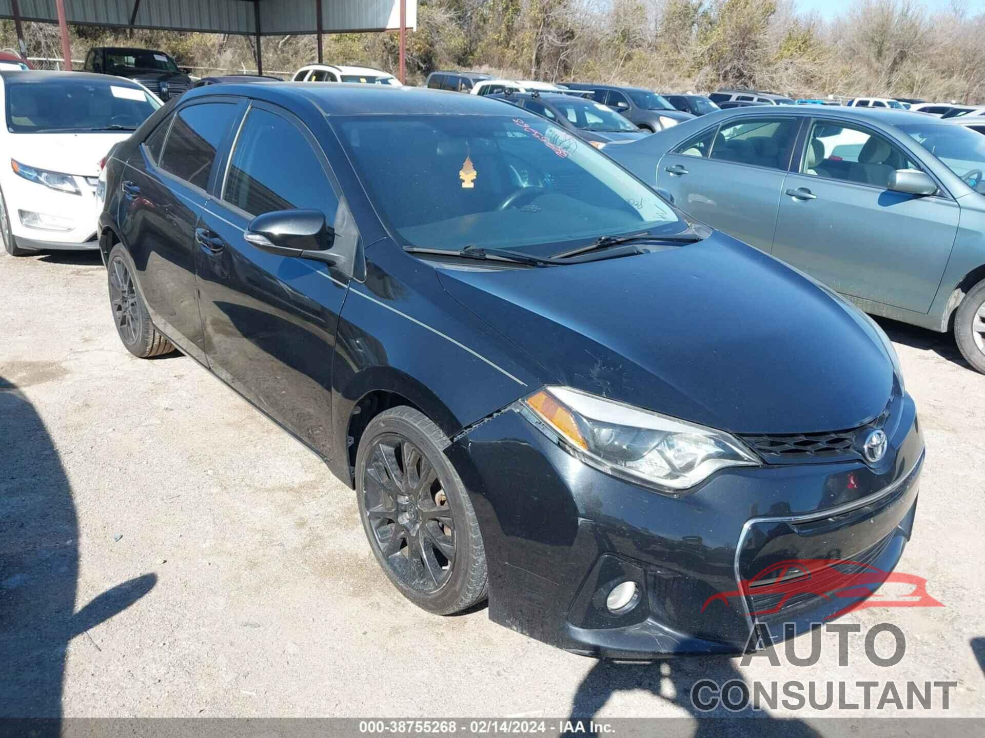 TOYOTA COROLLA 2016 - 2T1BURHE7GC483312