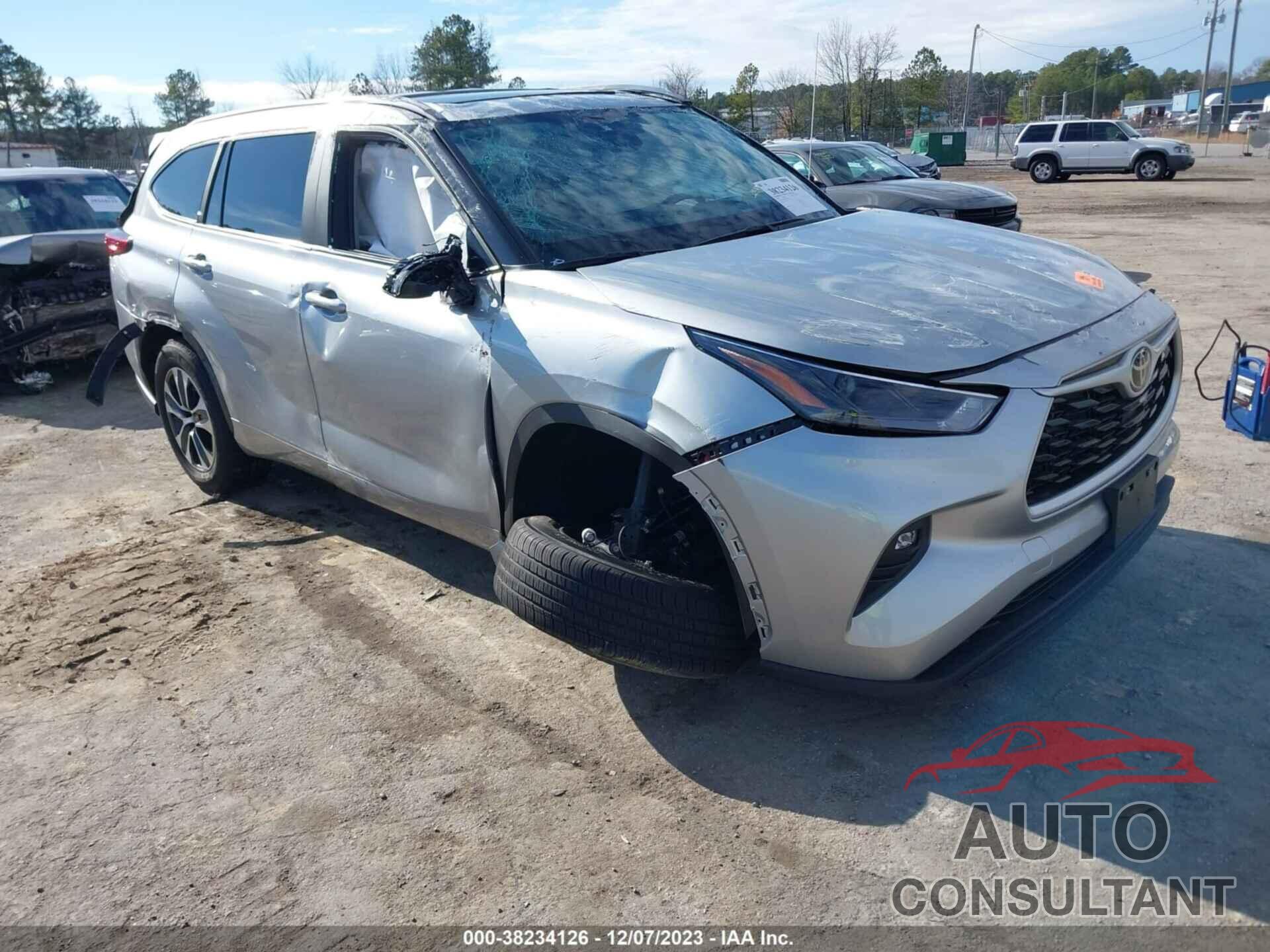 TOYOTA HIGHLANDER 2023 - 5TDKDRAH7PS012062