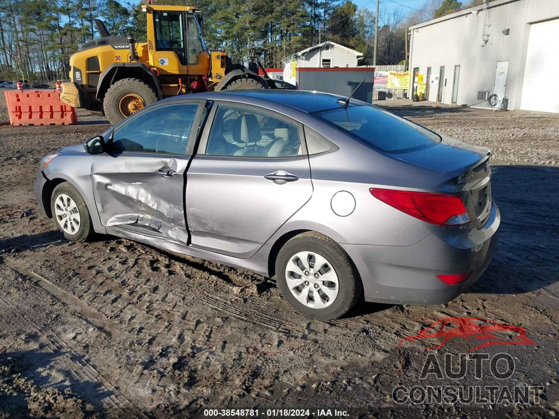 HYUNDAI ACCENT 2016 - KMHCT4AE5GU122468