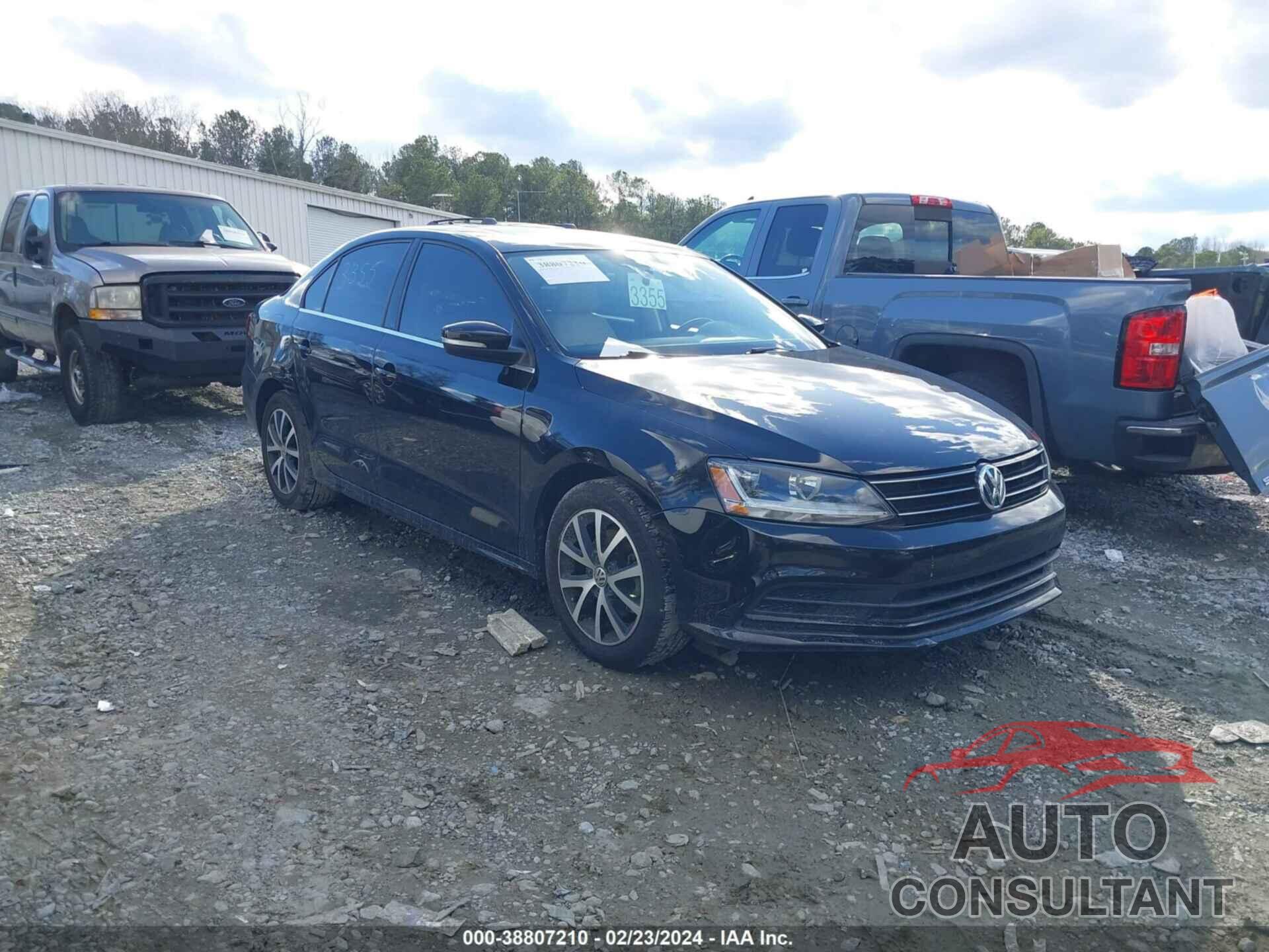 VOLKSWAGEN JETTA 2017 - 3VWDB7AJ5HM349527