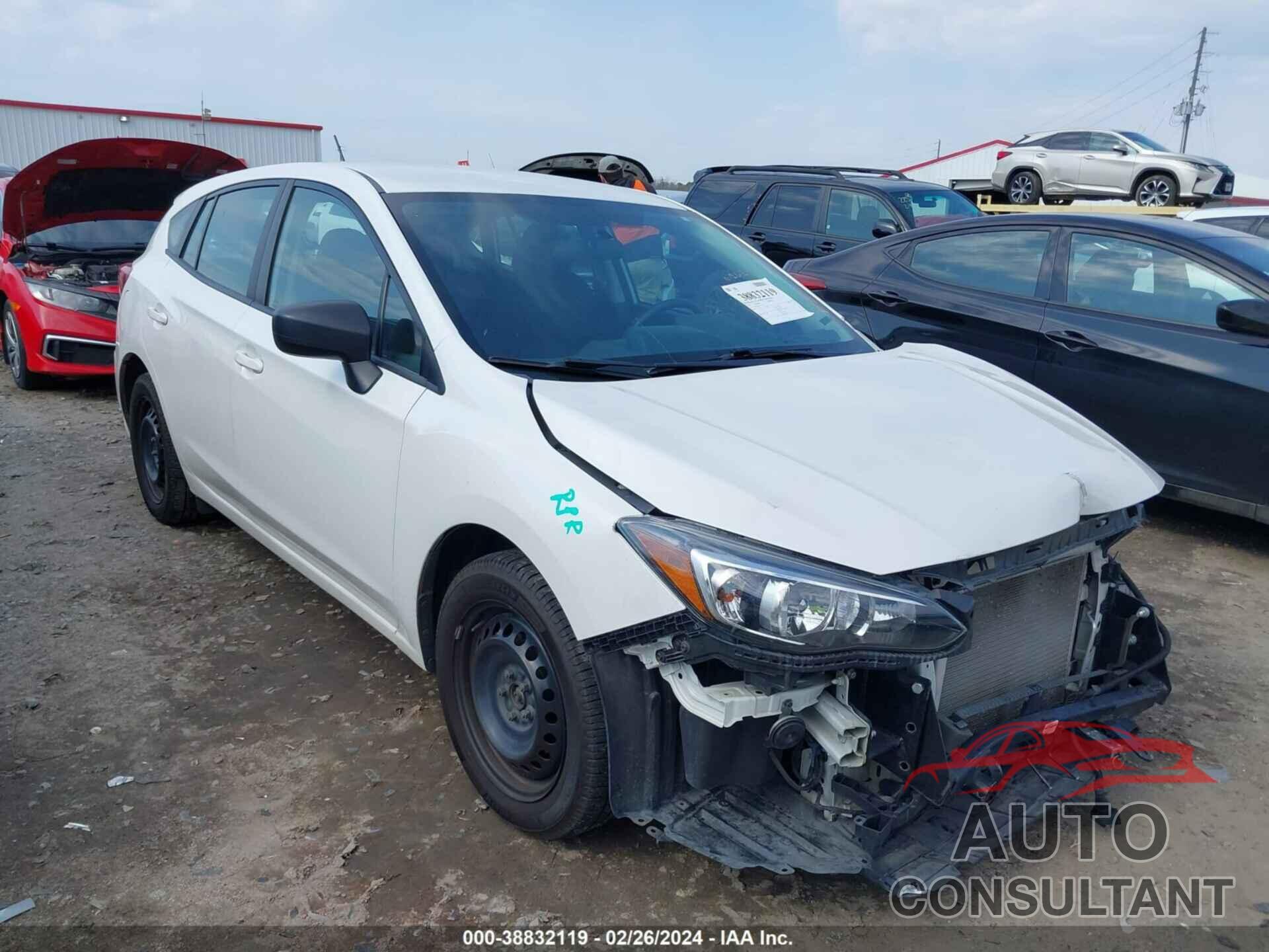 SUBARU IMPREZA 2018 - 4S3GTAA65J1715169