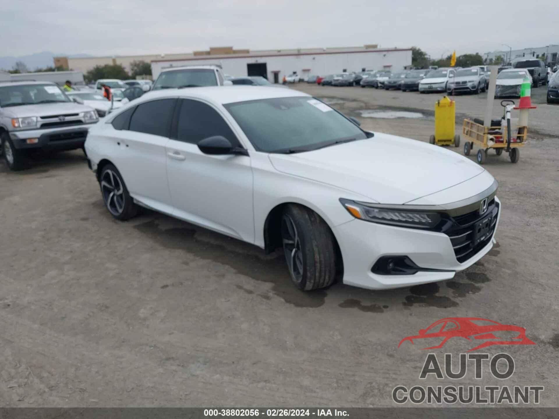 HONDA ACCORD 2022 - 1HGCV1F42NA034121