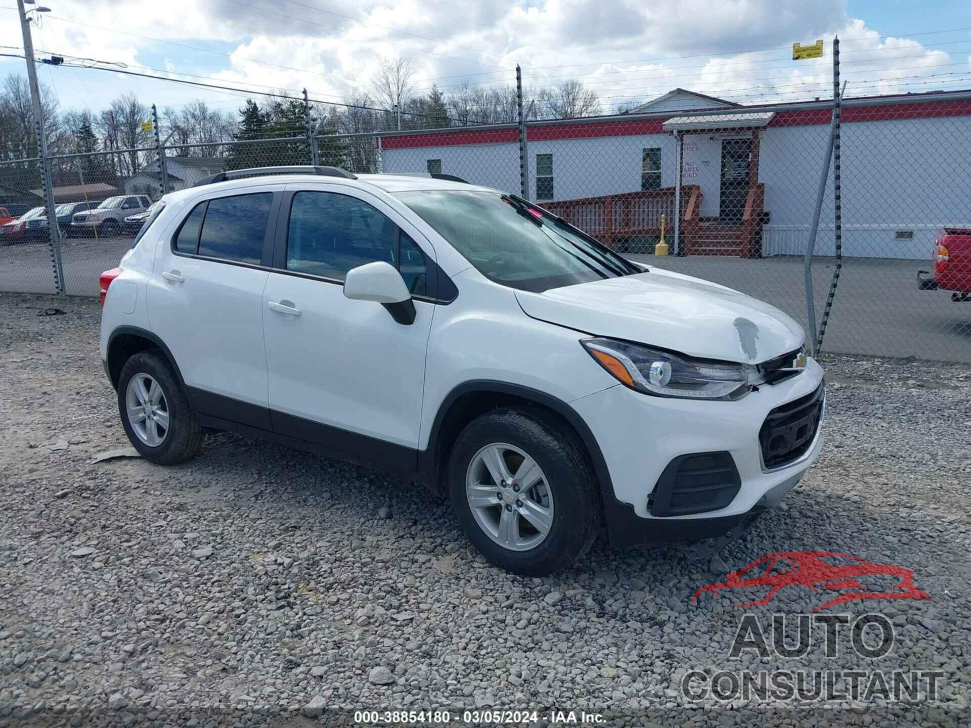 CHEVROLET TRAX 2022 - KL7CJPSM6NB523583