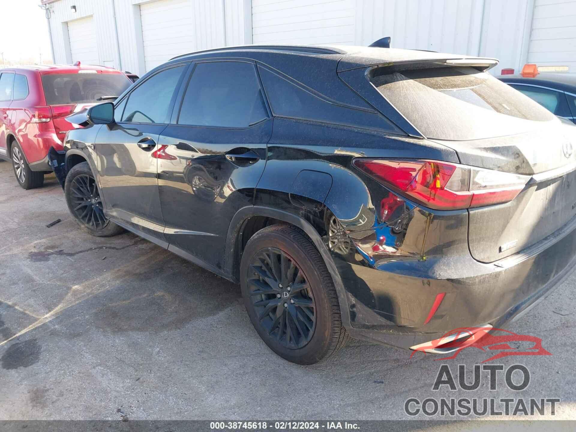 LEXUS RX 350 2019 - 2T2BZMCA1KC188509