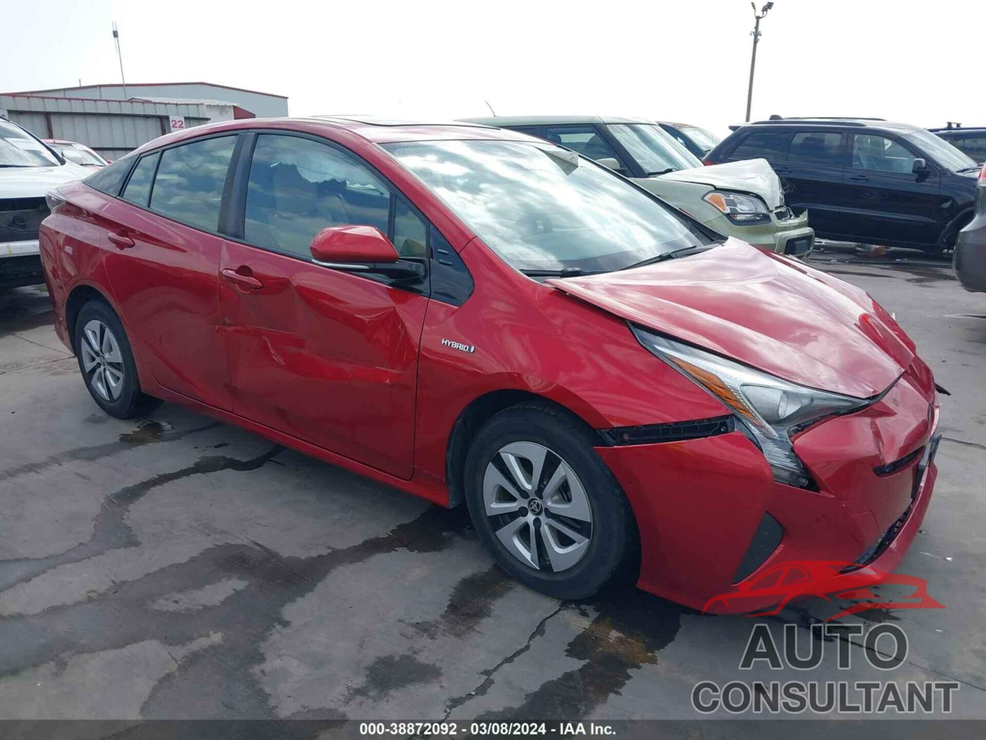 TOYOTA PRIUS 2017 - JTDKARFU7H3539214