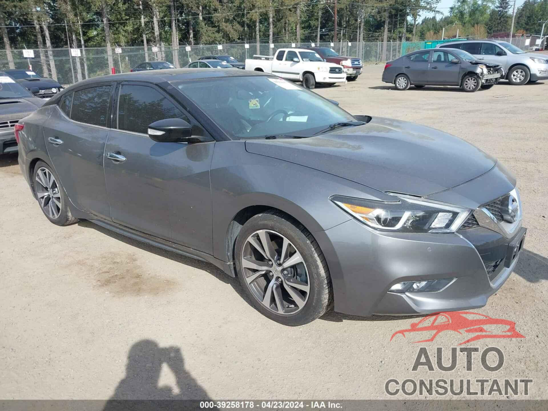 NISSAN MAXIMA 2017 - 1N4AA6AP6HC396841