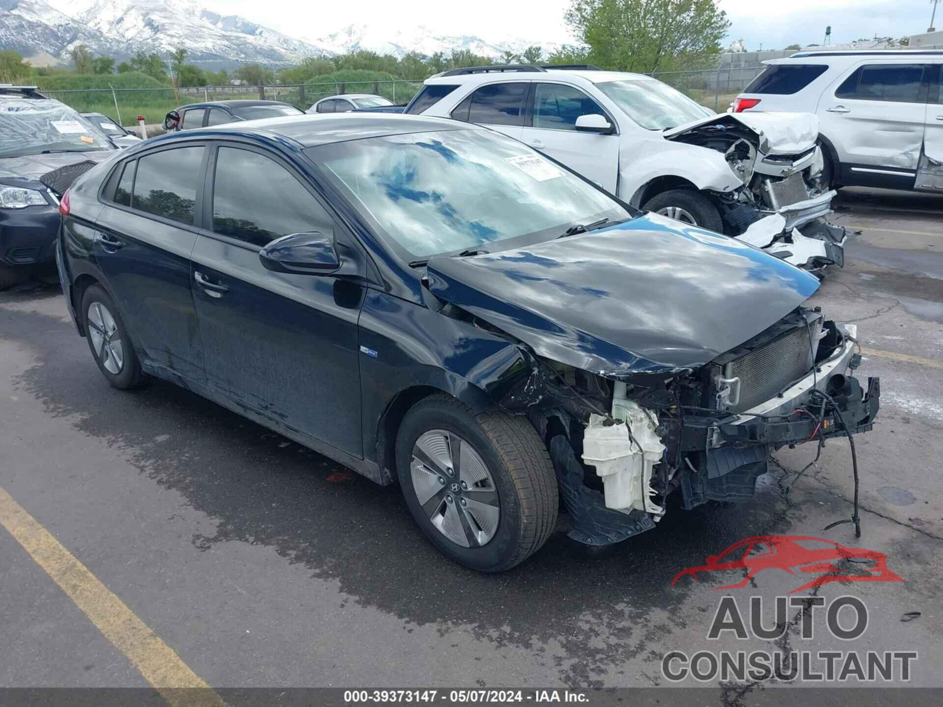 HYUNDAI IONIQ HYBRID 2019 - KMHC65LC8KU168507