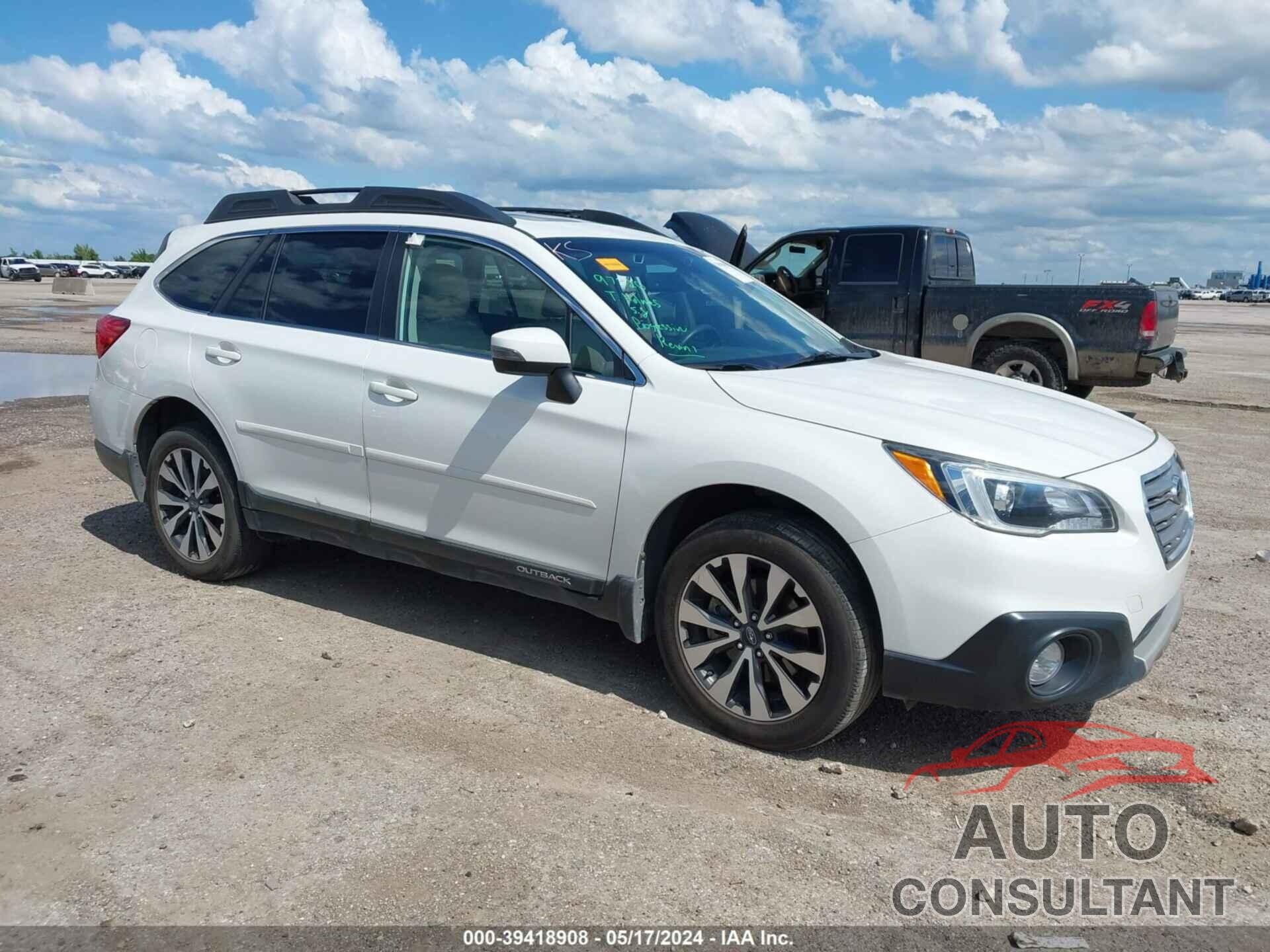SUBARU OUTBACK 2017 - 4S4BSANC1H3378944
