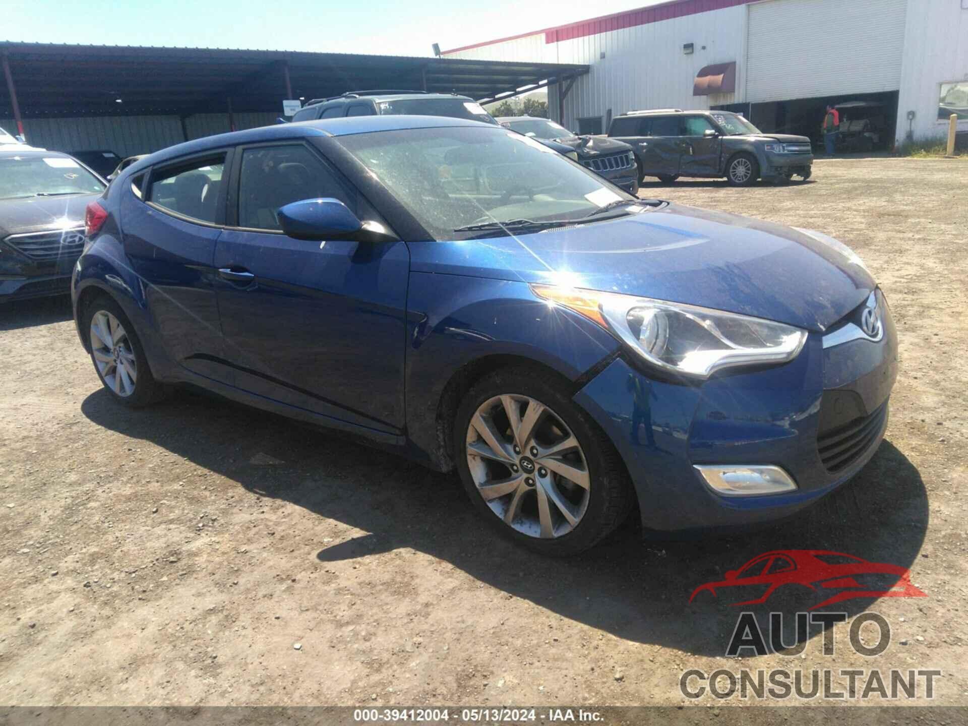 HYUNDAI VELOSTER 2017 - KMHTC6AD0HU309699