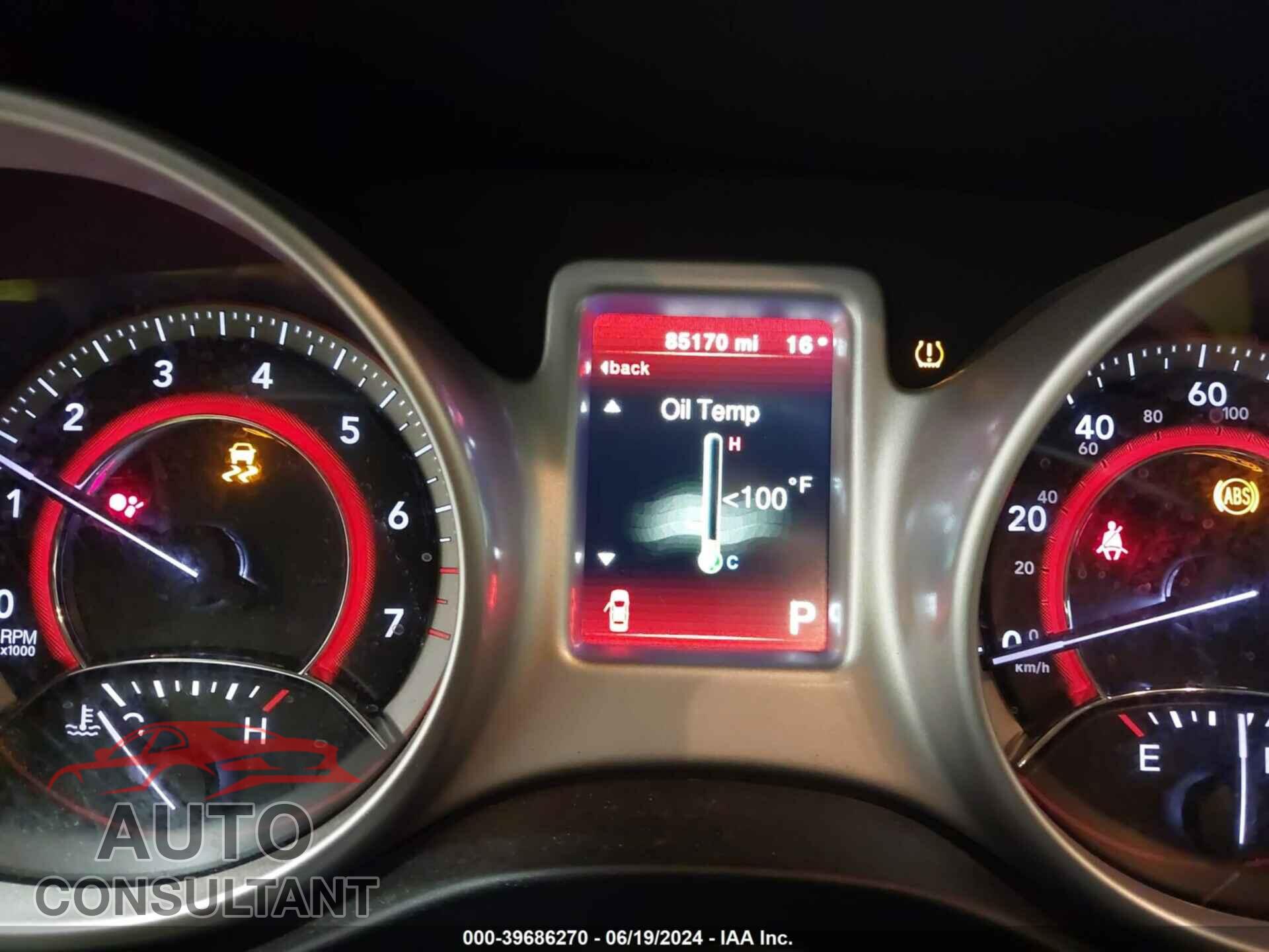 DODGE JOURNEY 2017 - 3C4PDCAB6HT577313