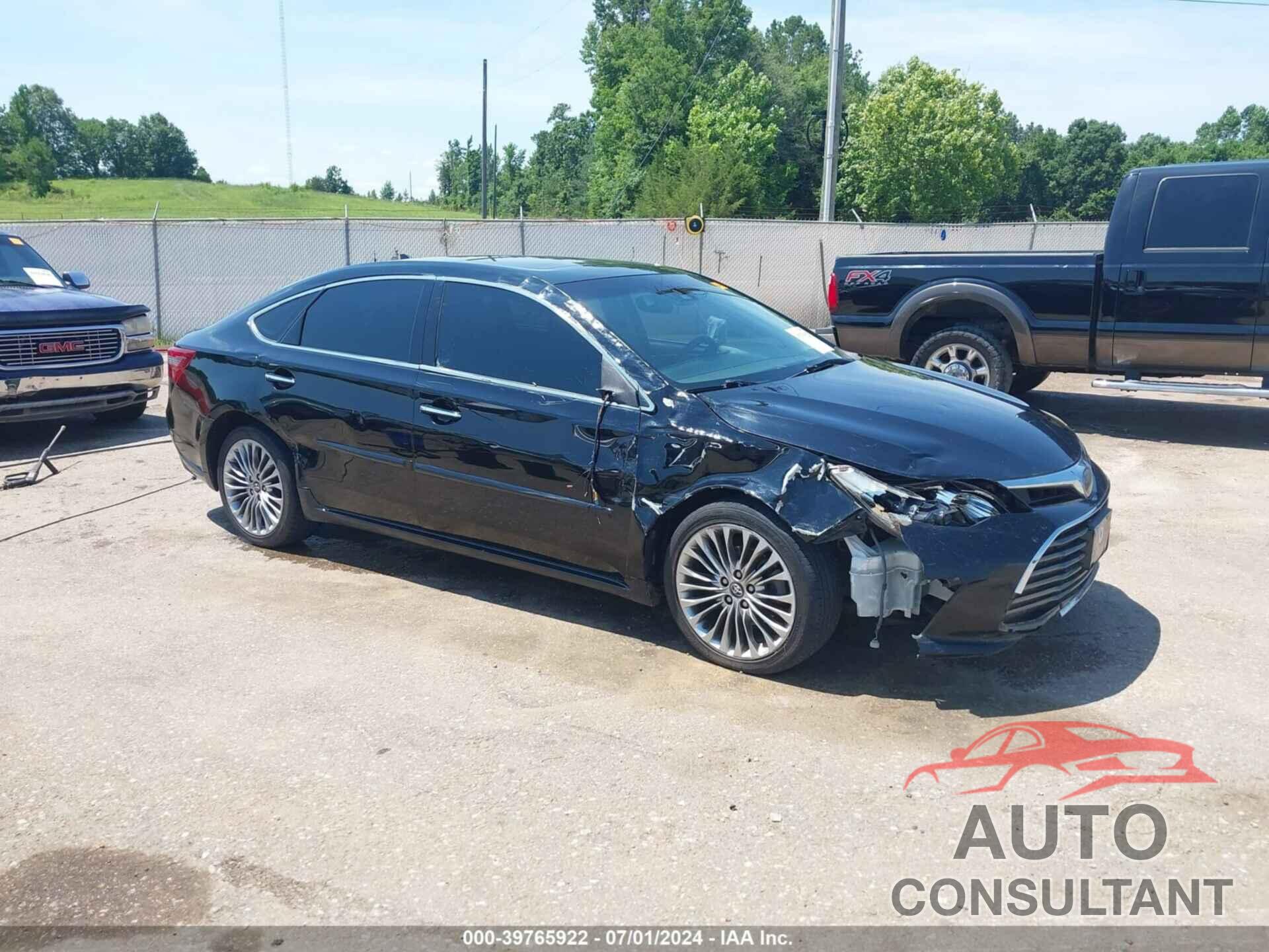 TOYOTA AVALON 2016 - 4T1BK1EB8GU209679