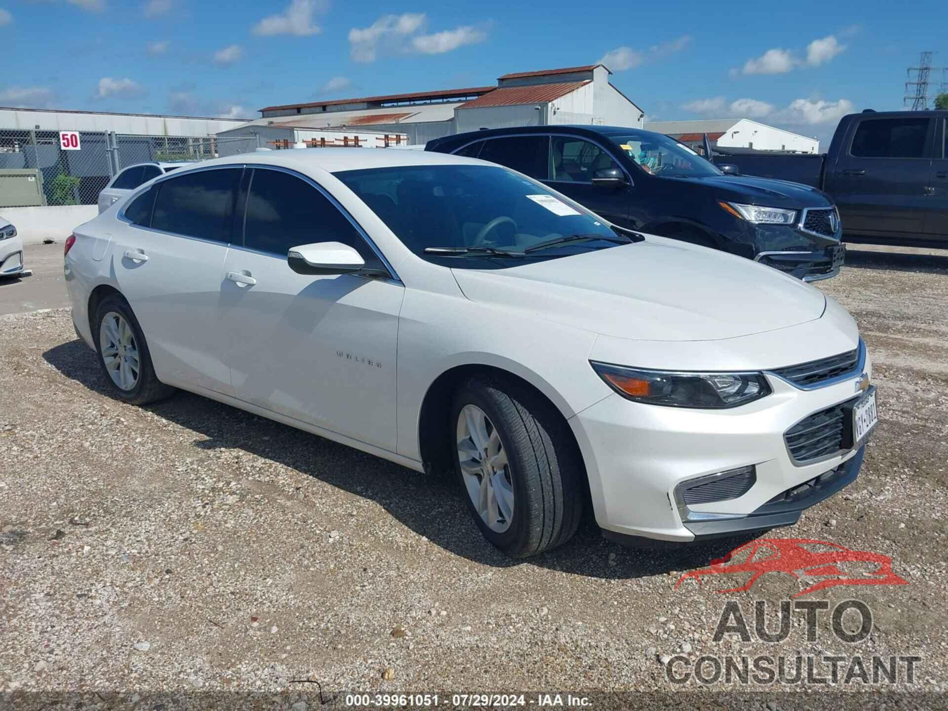 CHEVROLET MALIBU 2017 - 1G1ZE5ST0HF117074