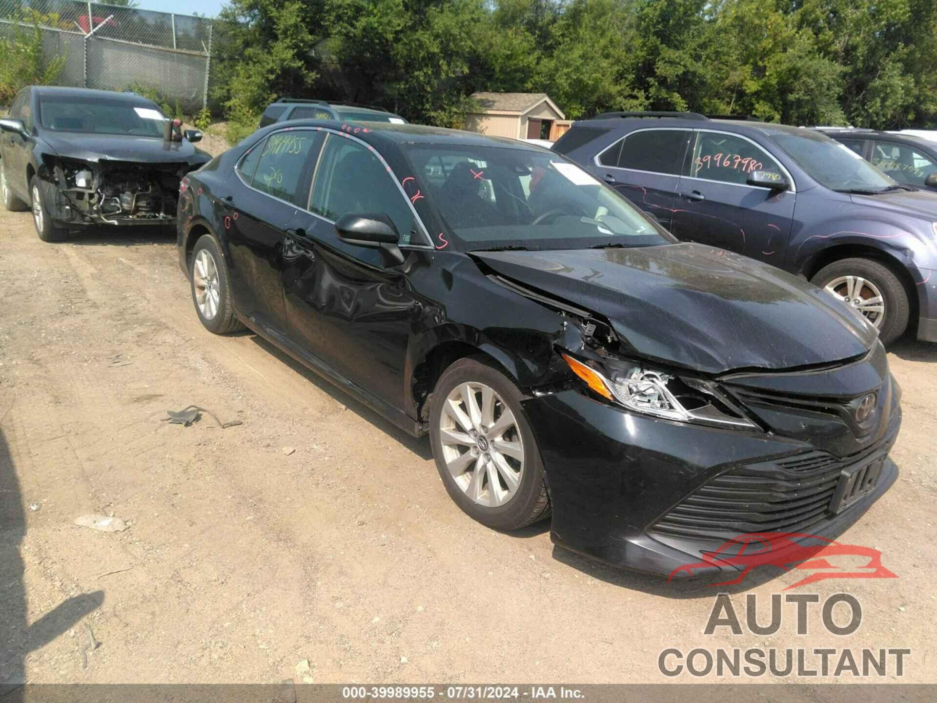 TOYOTA CAMRY 2019 - 4T1B11HK0KU215399