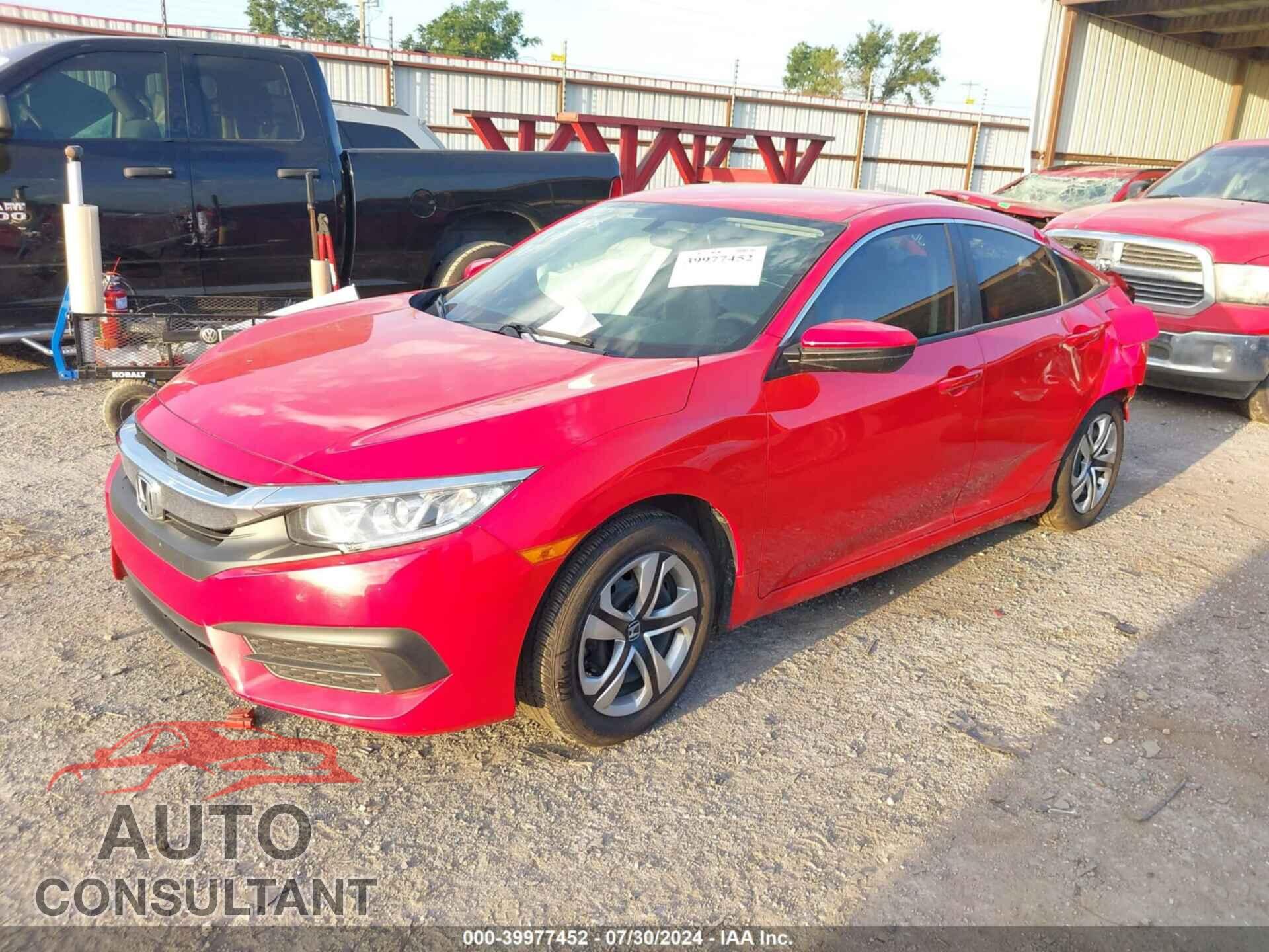 HONDA CIVIC 2016 - 2HGFC2F5XGH502425