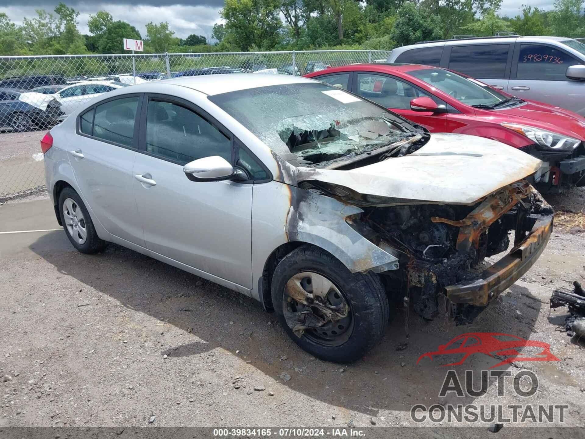 KIA FORTE 2016 - KNAFX4A66G5555948