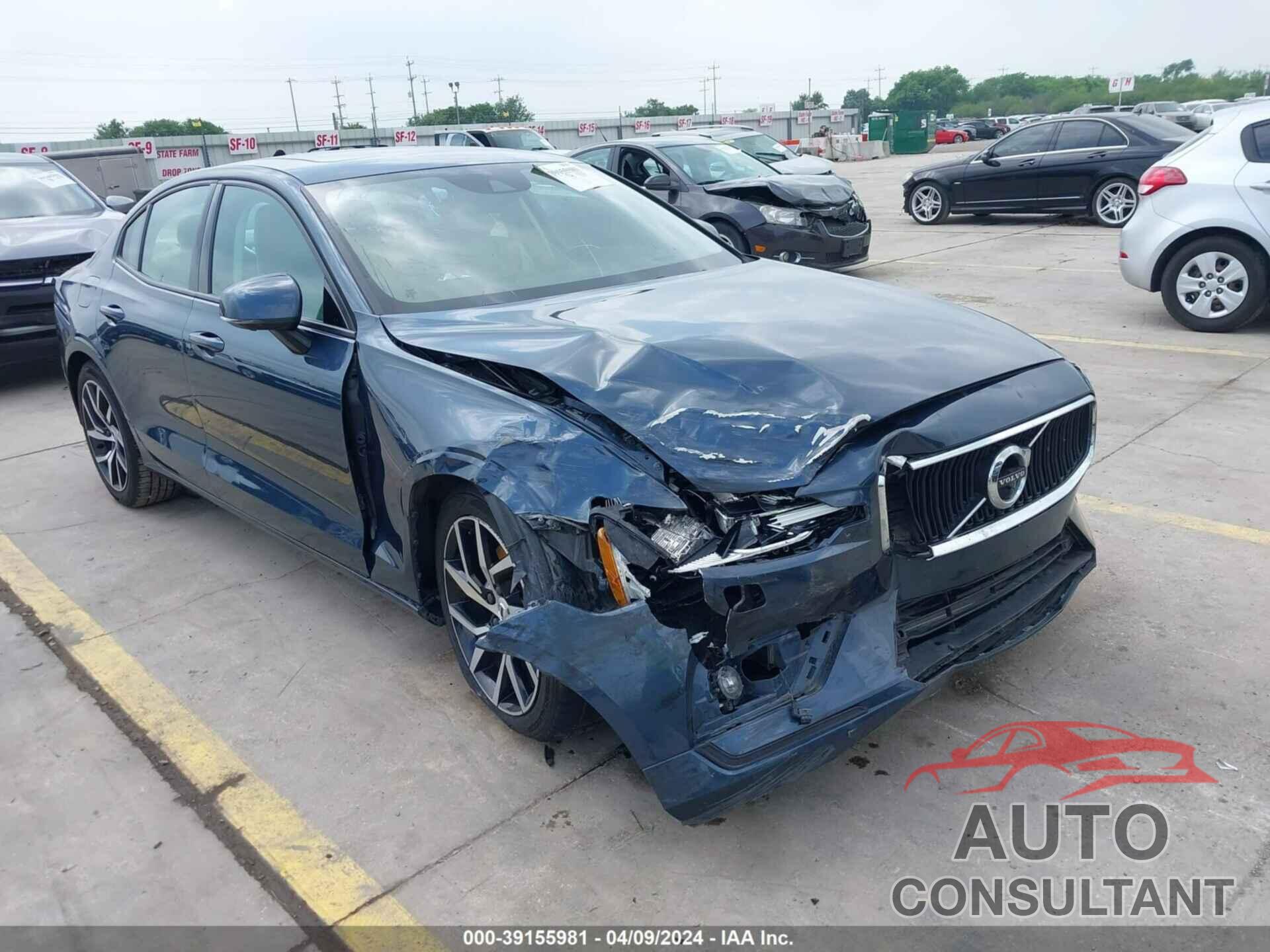 VOLVO S60 2019 - 7JR102FK6KG006003