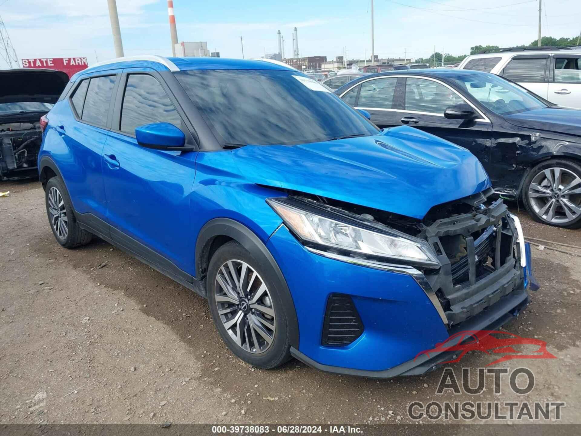 NISSAN KICKS 2022 - 3N1CP5CV0NL504512