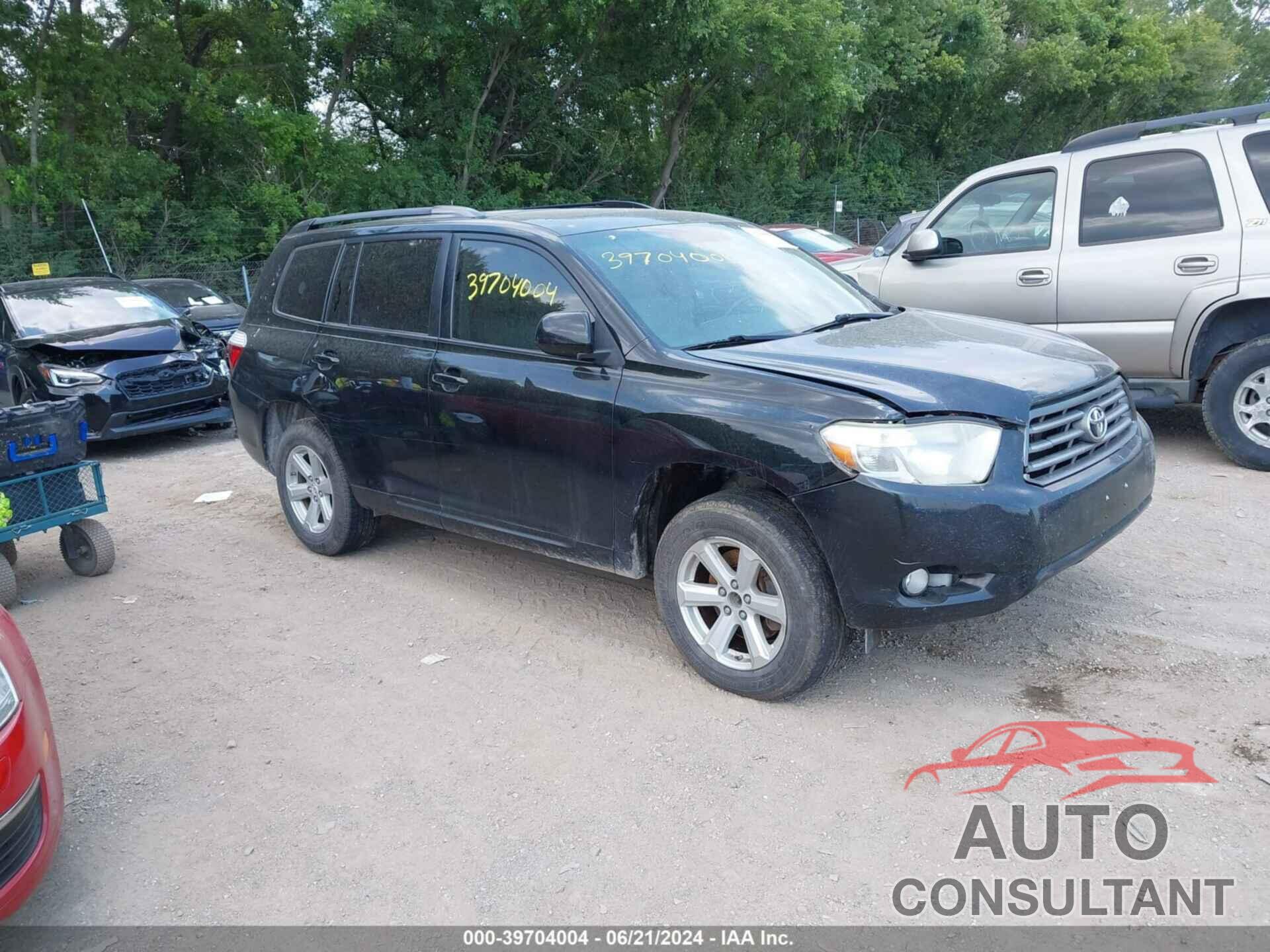 TOYOTA HIGHLANDER 2010 - 5TDKK3EH9AS018417