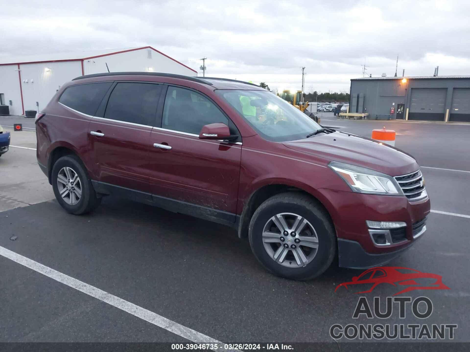 CHEVROLET TRAVERSE 2016 - 1GNKRGKD6GJ344130