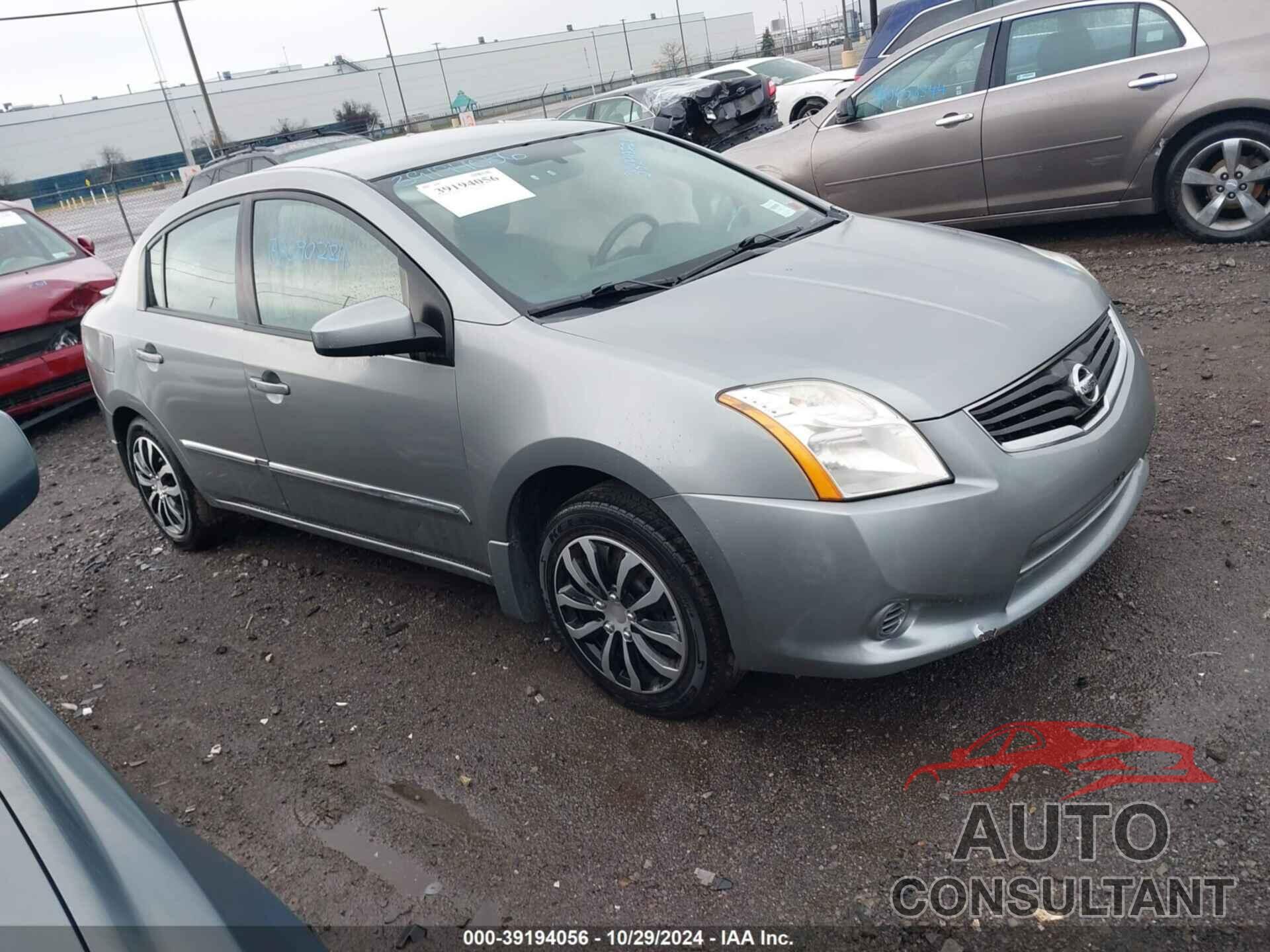 NISSAN SENTRA 2012 - 3N1AB6AP4CL741470