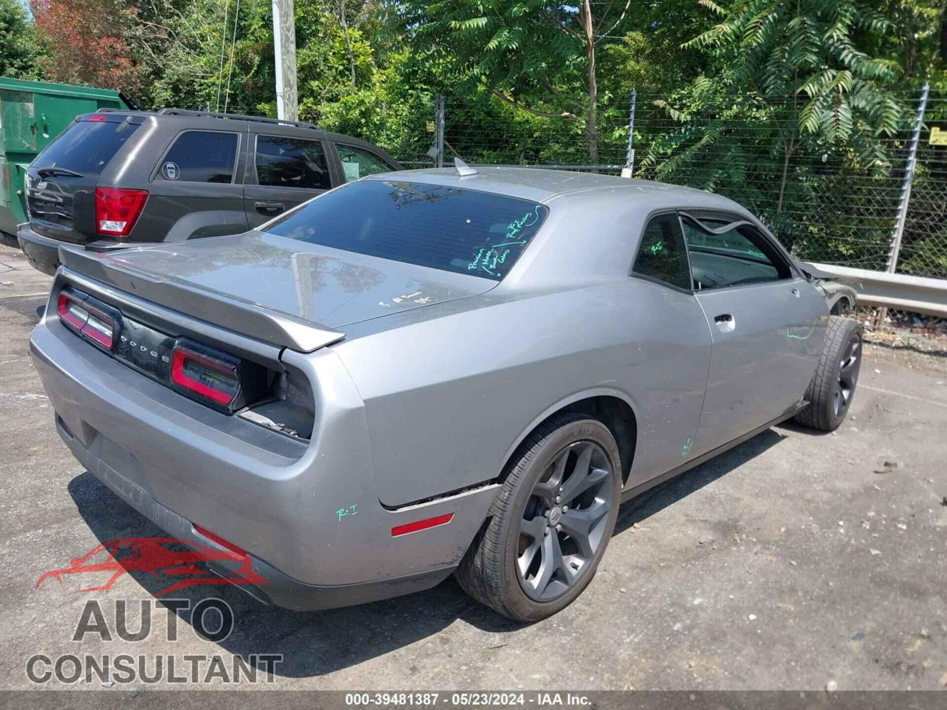 DODGE CHALLENGER 2018 - 2C3CDZAG4JH258542