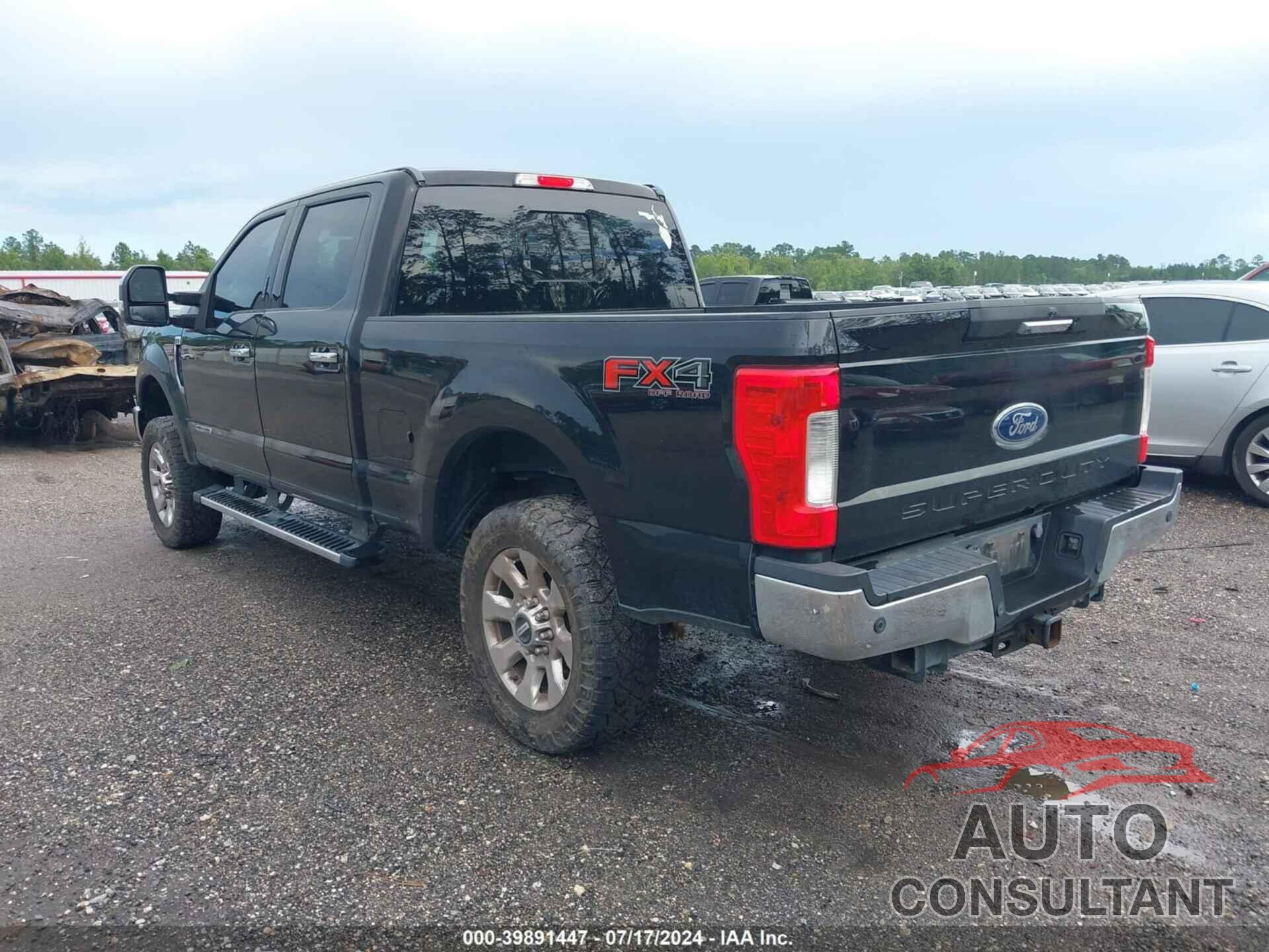 FORD F-250 2017 - 1FT7W2BT6HEF07435