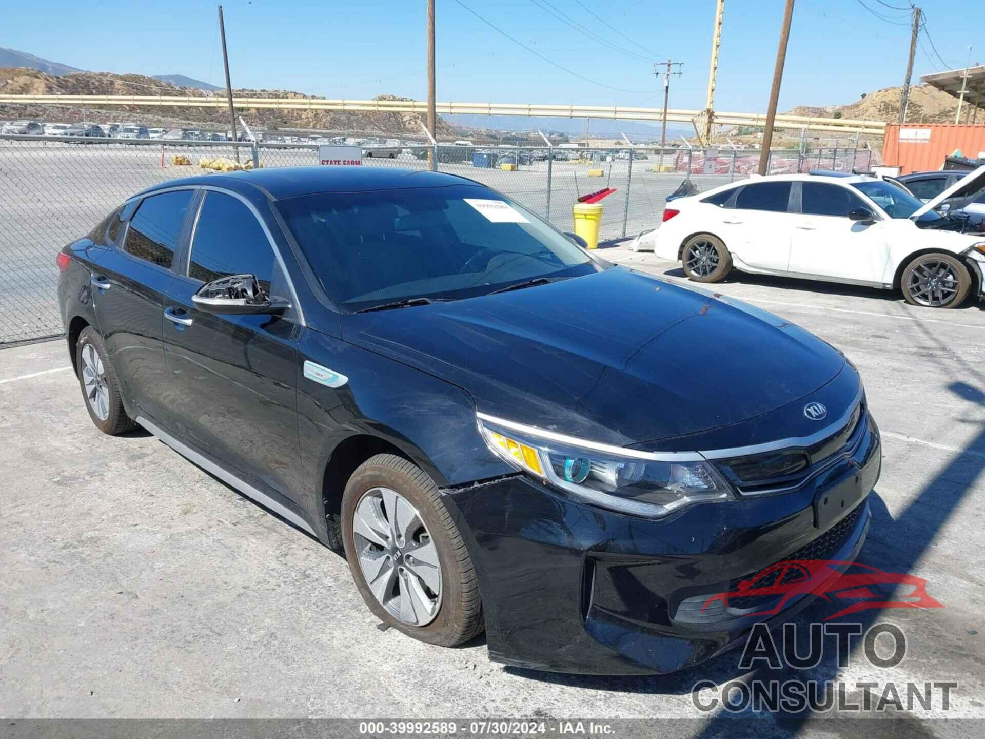 KIA OPTIMA HYBRID 2017 - KNAGT4LE9H5009439
