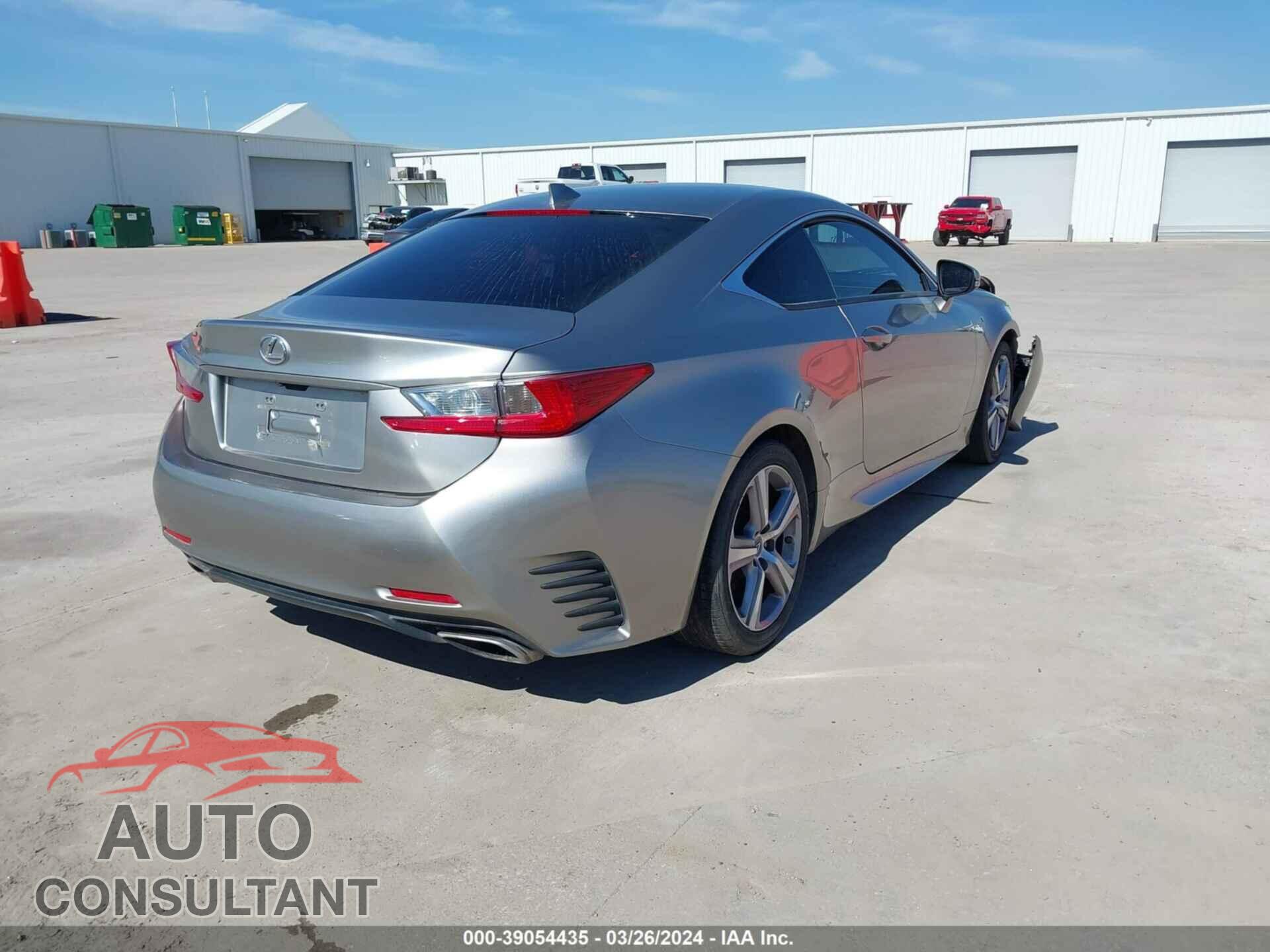 LEXUS RC 200T 2016 - JTHHA5BC1G5003053