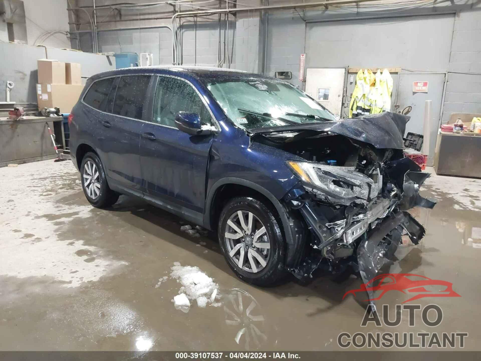 HONDA PILOT 2019 - 5FNYF6H59KB023351