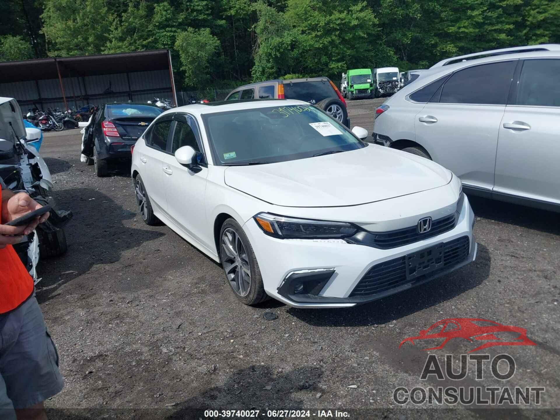 HONDA CIVIC 2022 - 2HGFE1F99NH326780