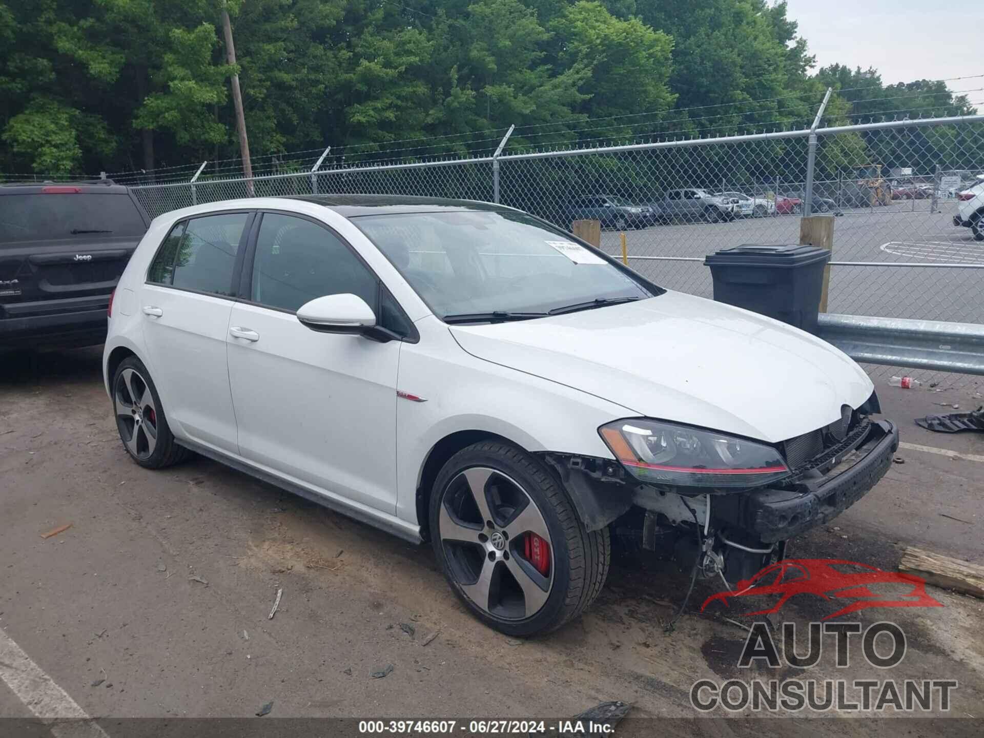 VOLKSWAGEN GOLF GTI 2017 - 3VW447AU3HM018160