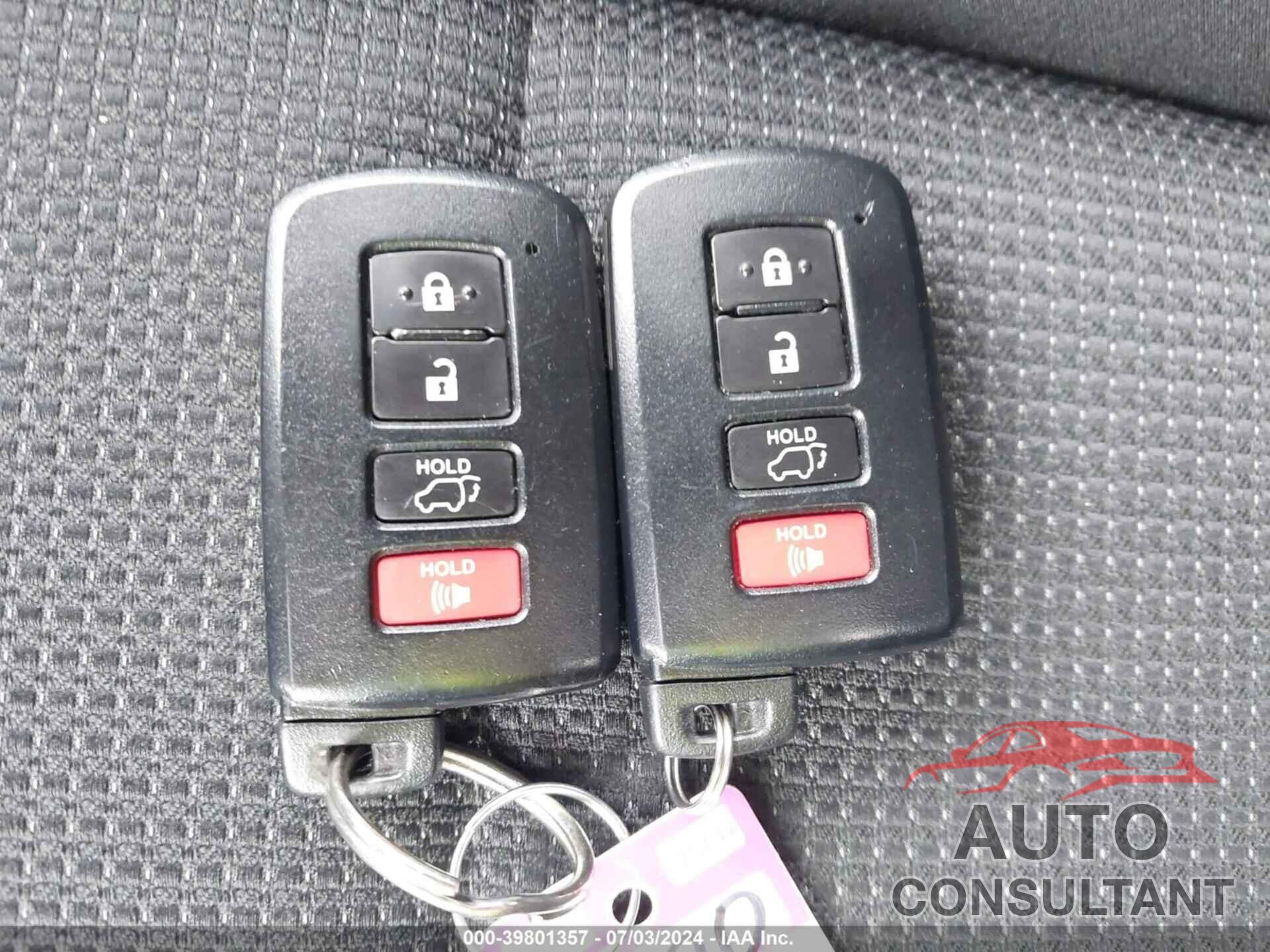 TOYOTA RAV4 2017 - 2T3WFREV2HW400408