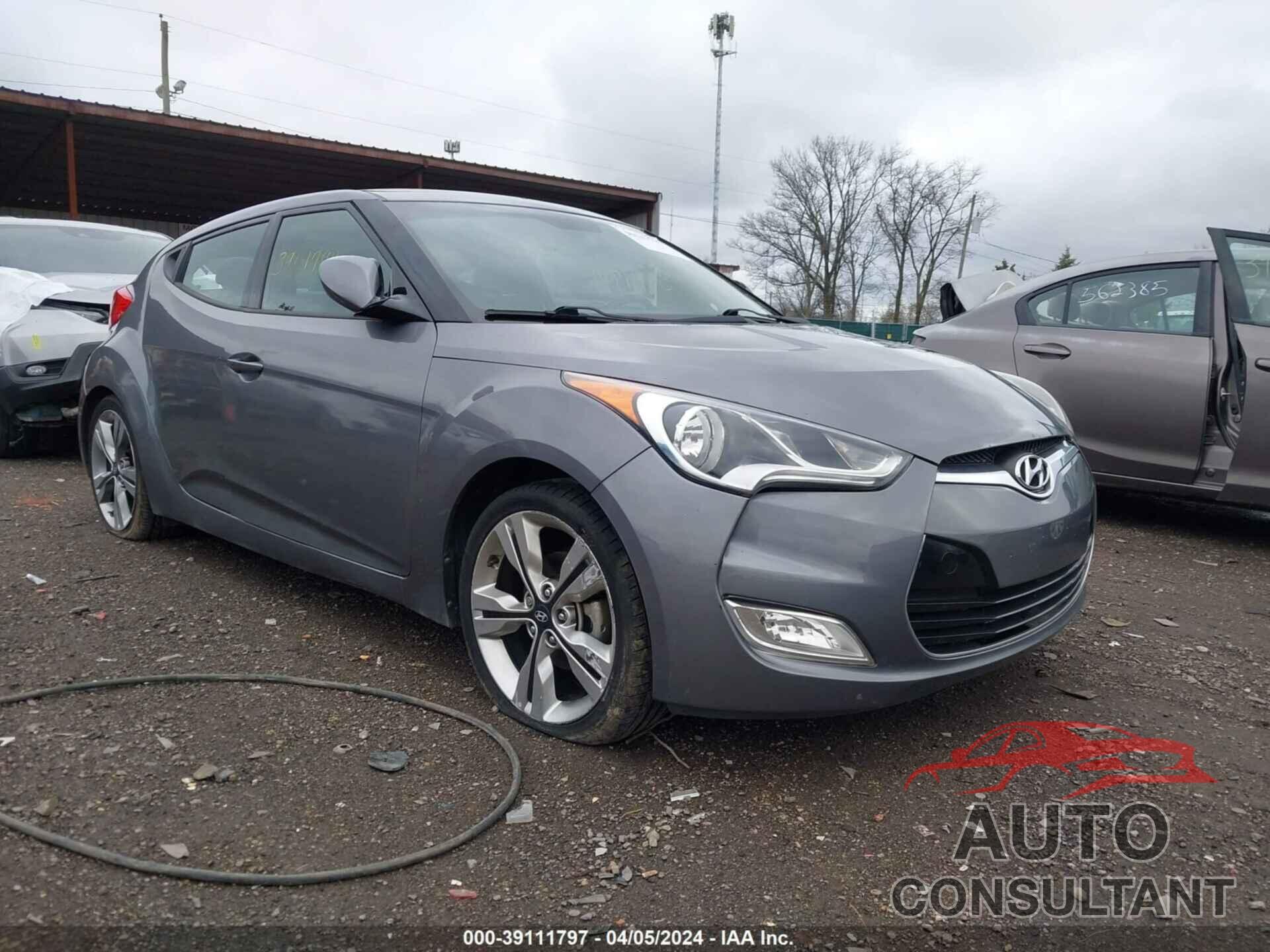 HYUNDAI VELOSTER 2016 - KMHTC6AD6GU256943