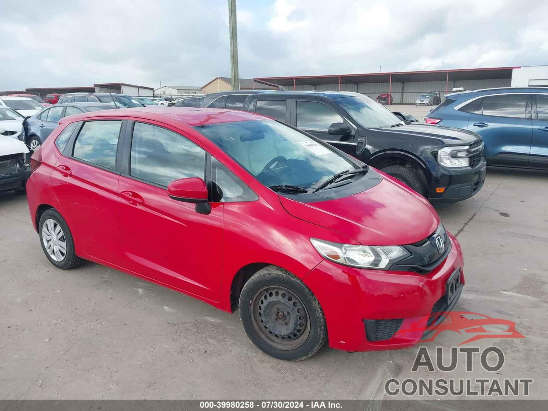 HONDA FIT 2017 - JHMGK5H5XHS023578