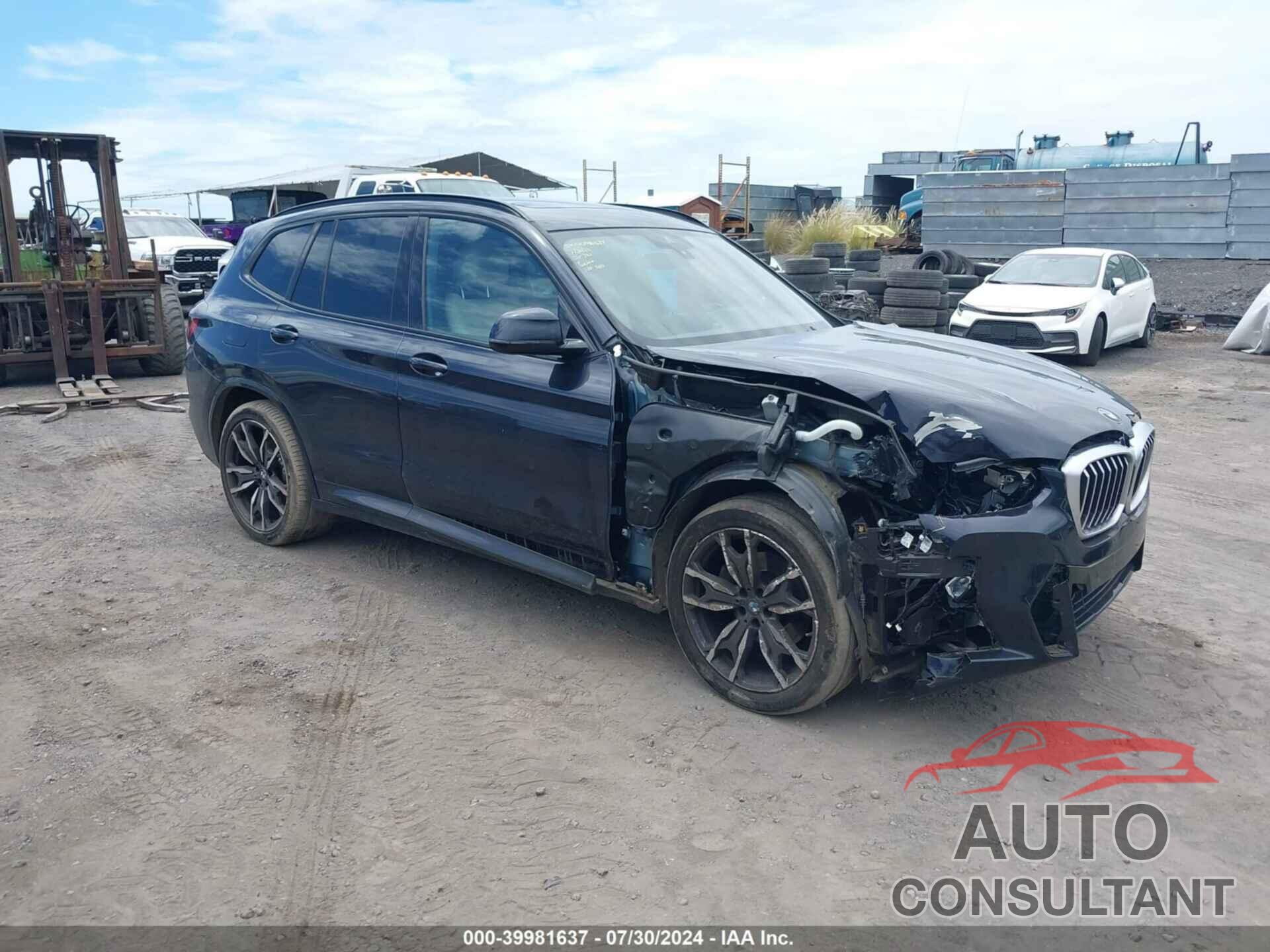 BMW X3 2022 - 5UX43DP0XN9K69405