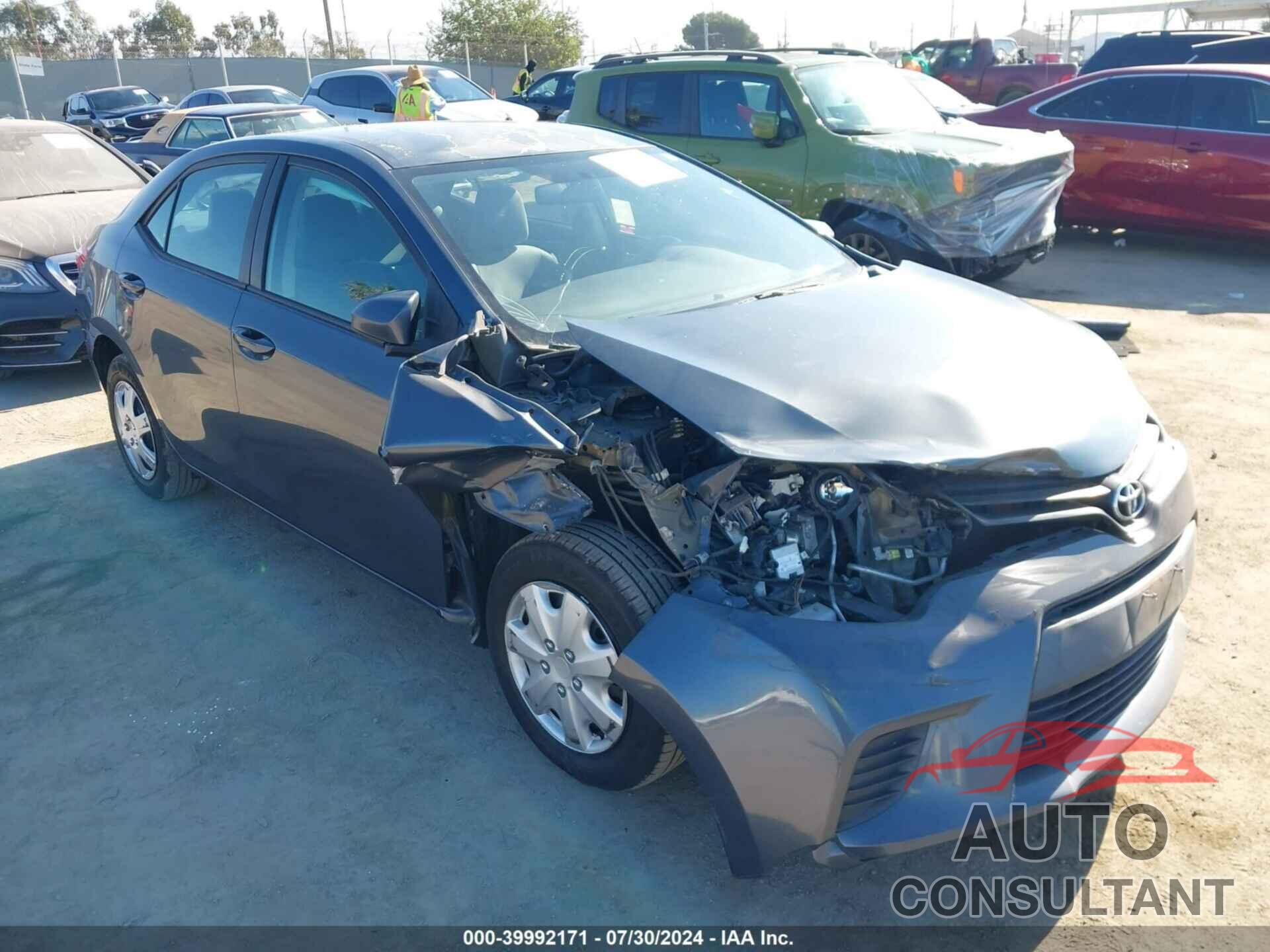 TOYOTA COROLLA 2016 - 5YFBURHE2GP394120