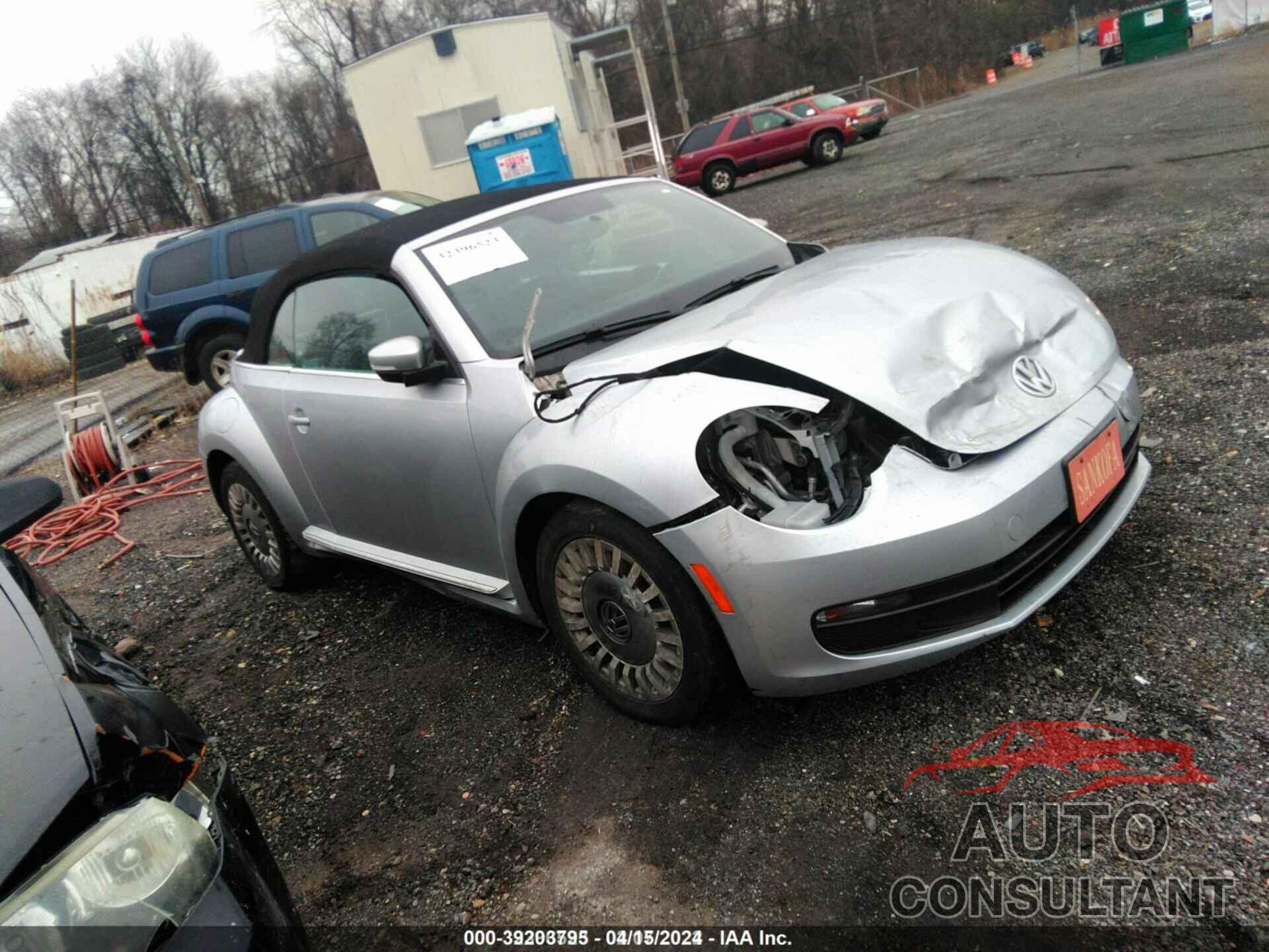 VOLKSWAGEN BEETLE 2013 - 3VW5P7AT4DM813232