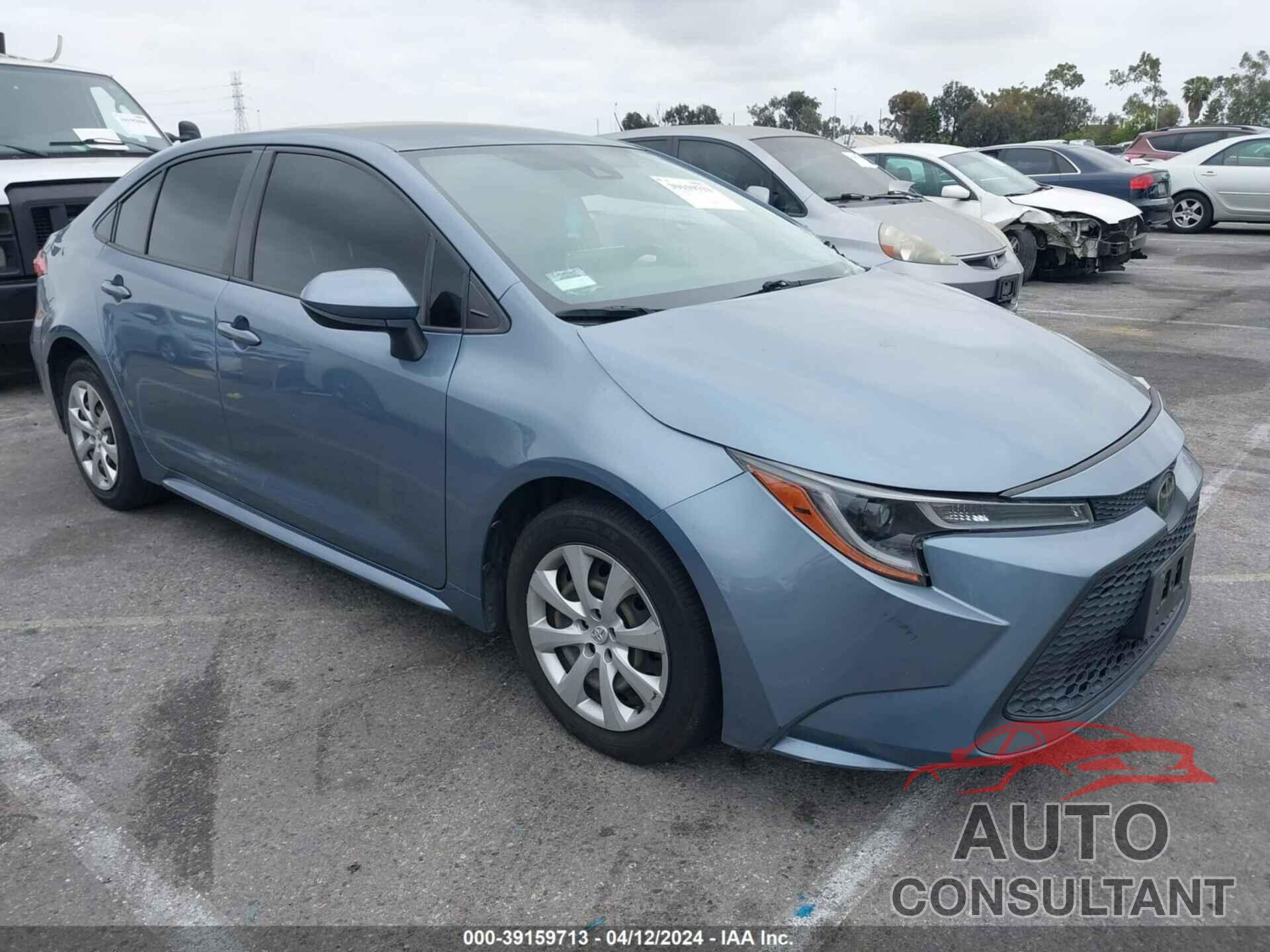 TOYOTA COROLLA 2020 - JTDEPRAE2LJ025805