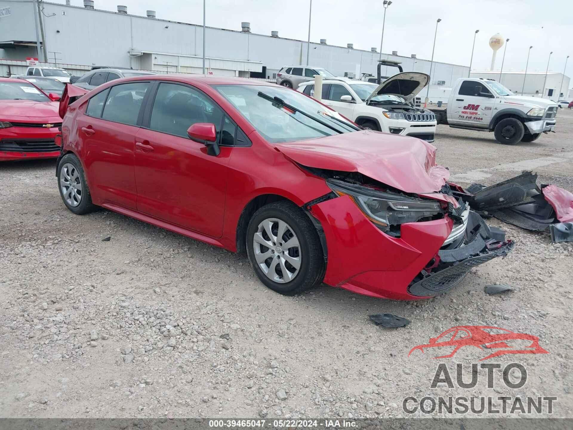 TOYOTA COROLLA 2020 - 5YFEPRAE9LP041415
