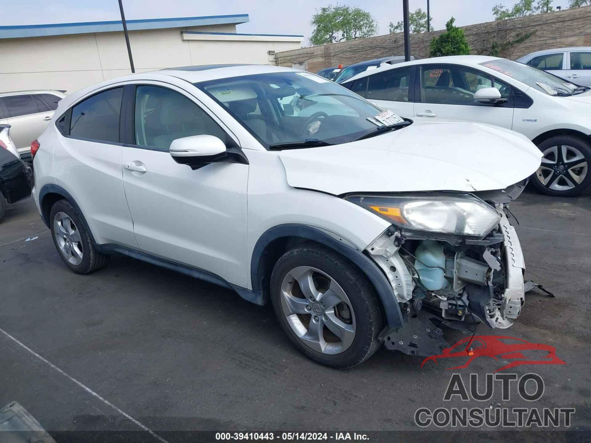 HONDA HR-V 2016 - 3CZRU5H50GM708937