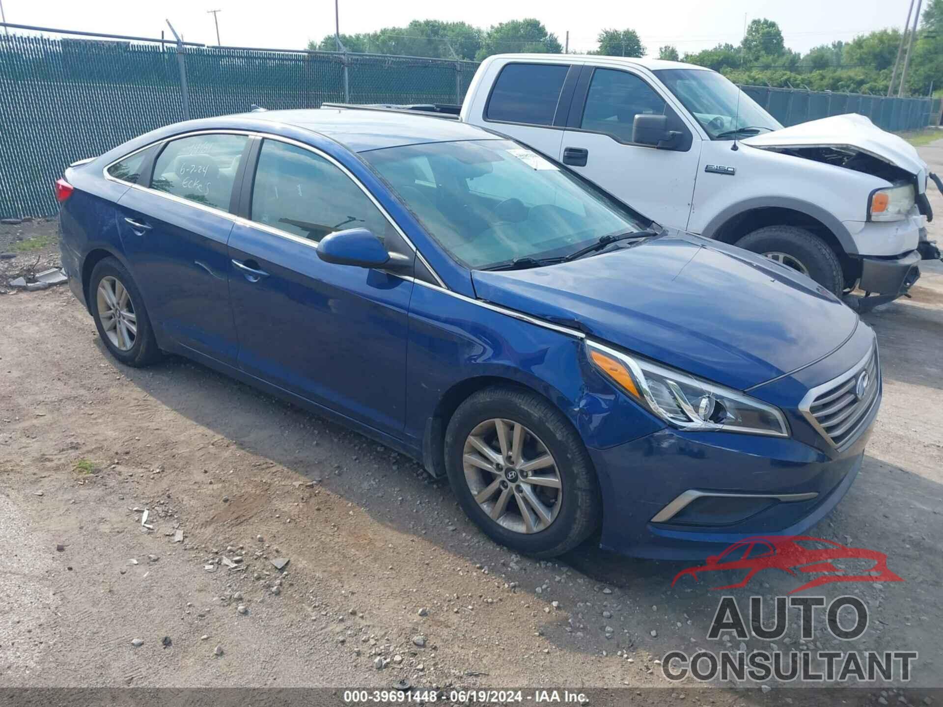 HYUNDAI SONATA 2017 - 5NPE24AF0HH583288