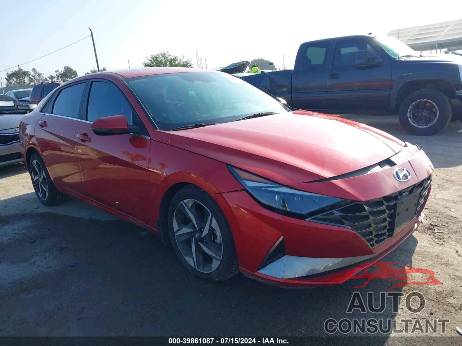 HYUNDAI ELANTRA 2021 - KMHLP4AG7MU171043