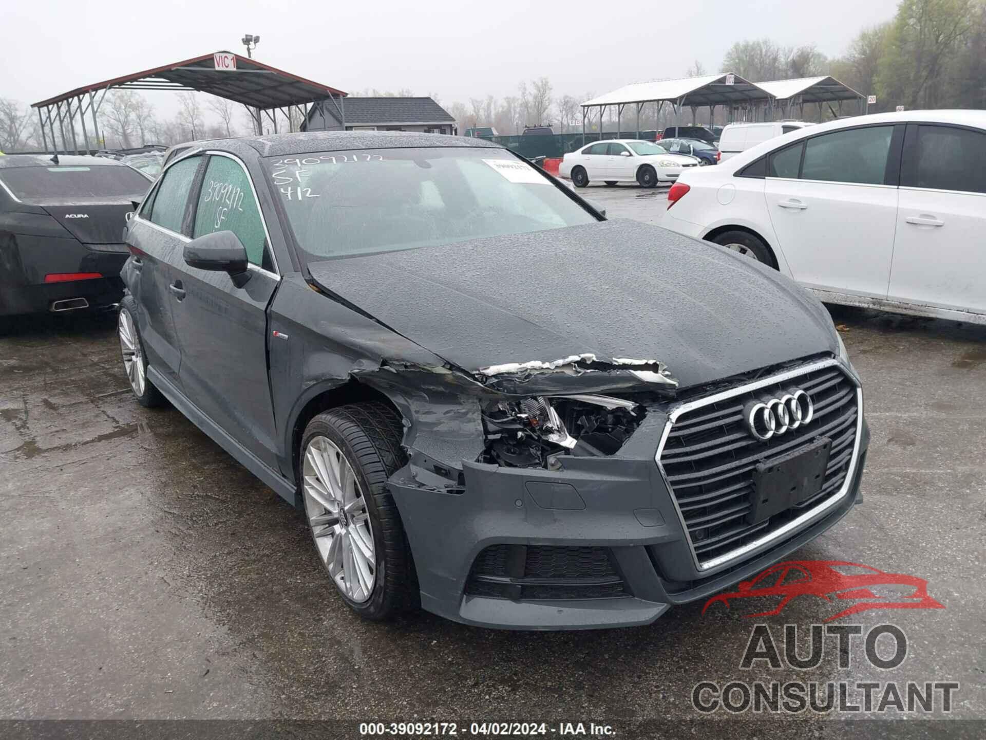 AUDI A3 2017 - WAUJ8GFF8H1076800